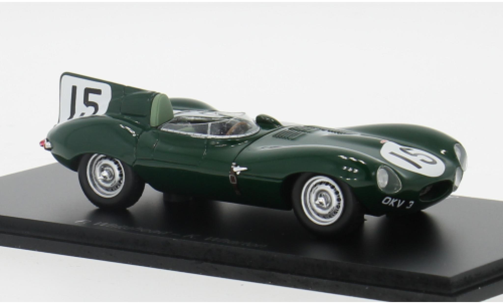 Jaguar D-Type 1/43 Spark 24h Le Mans 1954 #15 P.Whitehead/K.Wharton 1:43 modelauto
