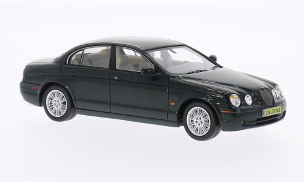 Jaguar S-Type 1/43 Neo grun 2004 modelauto