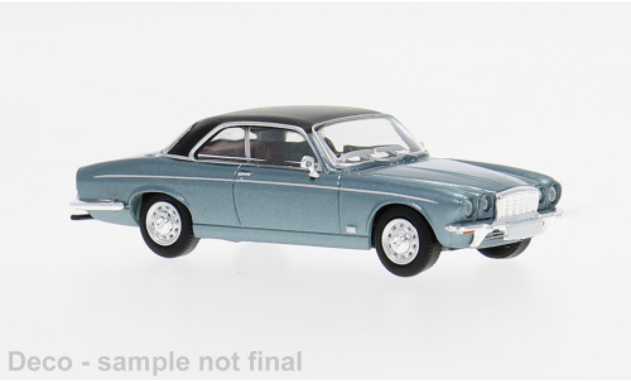 Jaguar XJ 1/87 PCX87 -C blauw/zwart 1973 1:87 modelauto