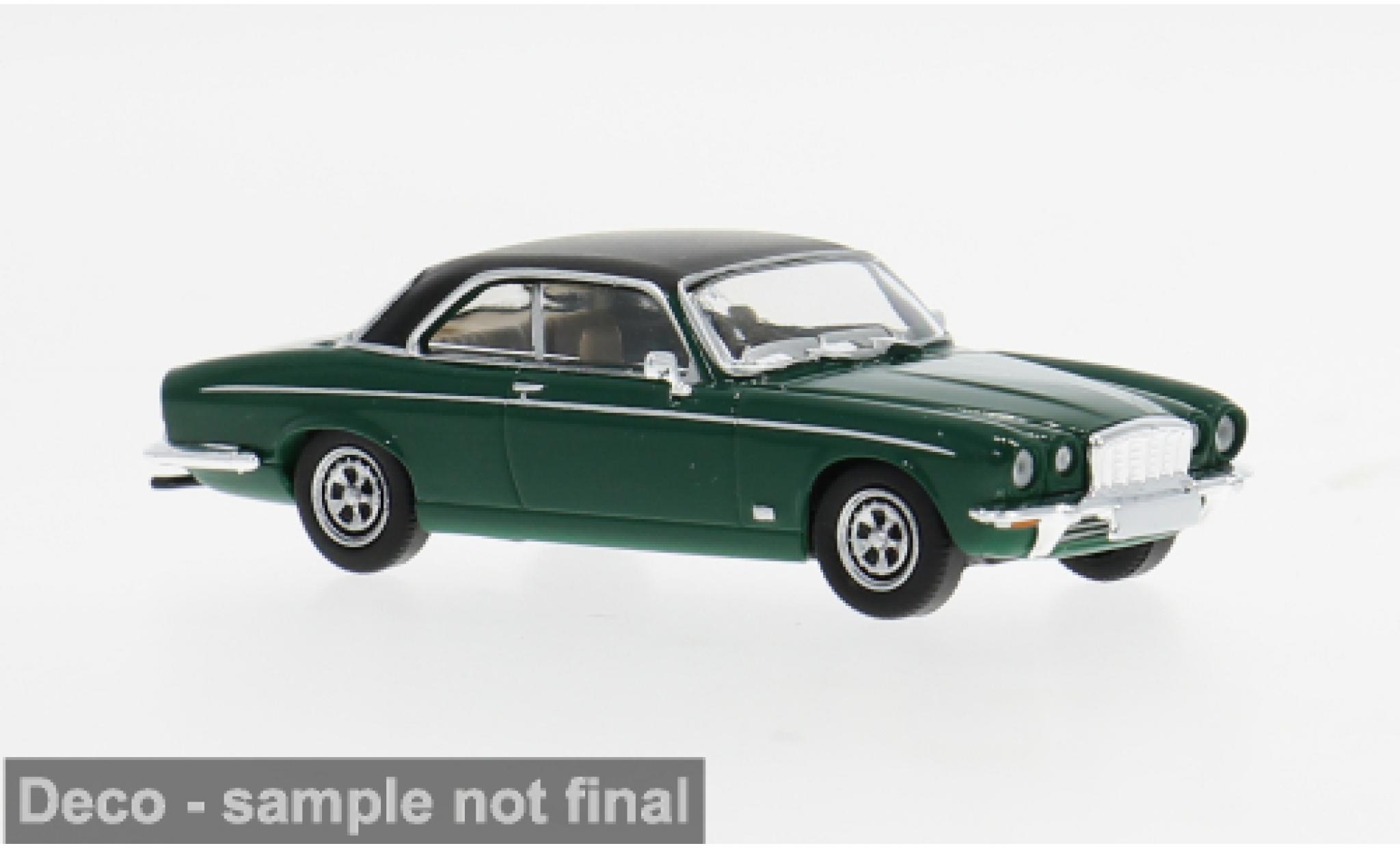 Jaguar XJ 1/87 PCX87 -C groen/zwart 1973 1:87 modelauto