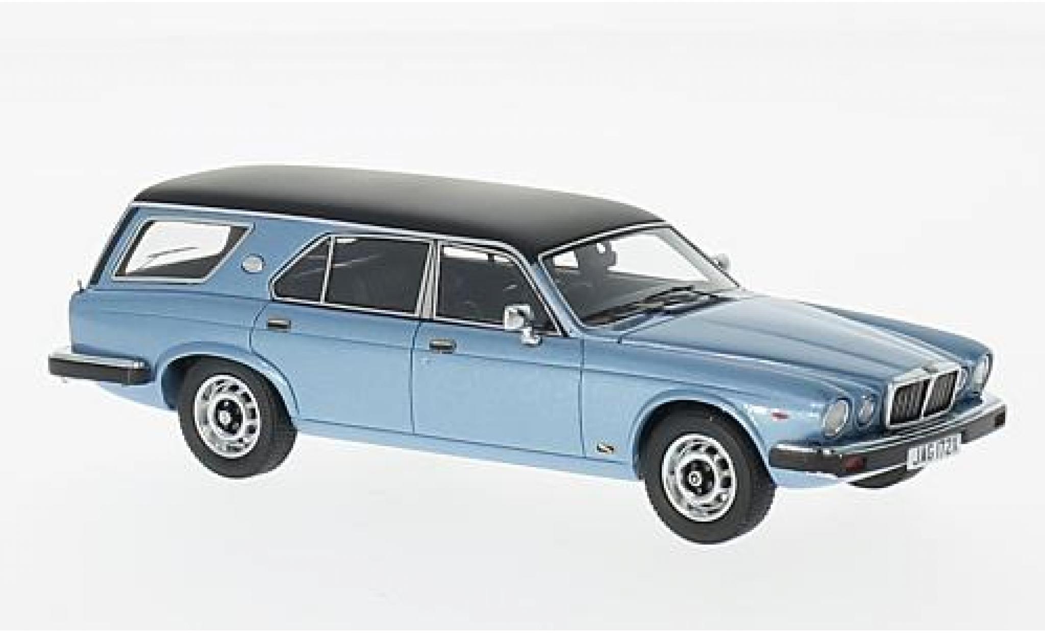 Jaguar XJ 1/43 Matrix SIII Estate blauw 1:43 modelauto