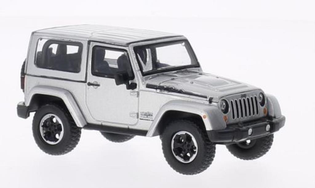 Jeep Wrangler 1/43 Greenlight Polar Edition grijs 2014 modelauto