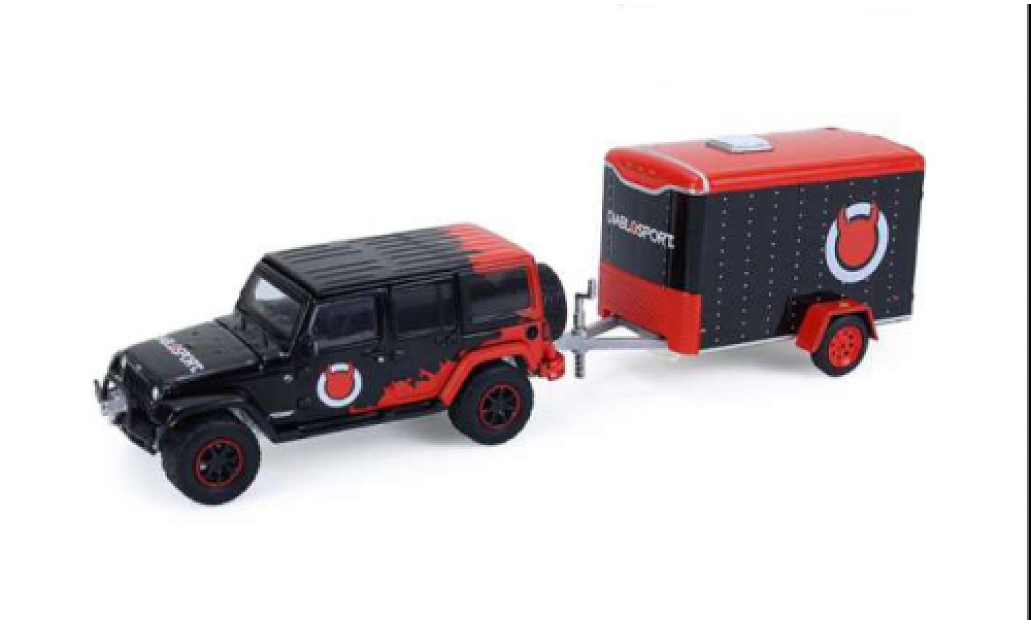Jeep Wrangler 1/64 Greenlight Unlimited 2012 Diablo Sport 1:64 modelauto