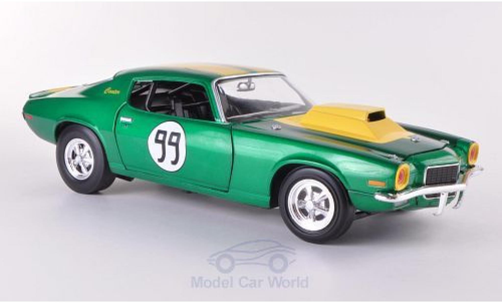 Chevrolet Camaro RS 1/18 Johnny Lightning 350 No.99 1970 The Dukes of Hazzard - Cooters Chevy modelauto