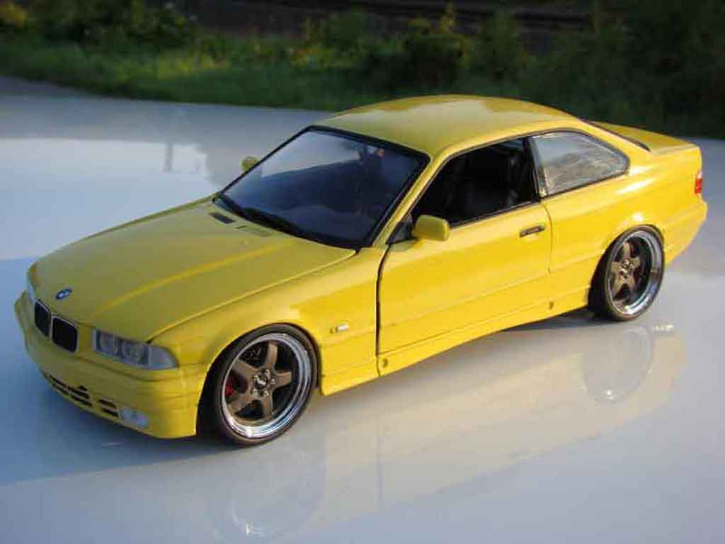 Bmw 325 kit m3 E36 e36 coupe geel kitee 1/18 Ut Models