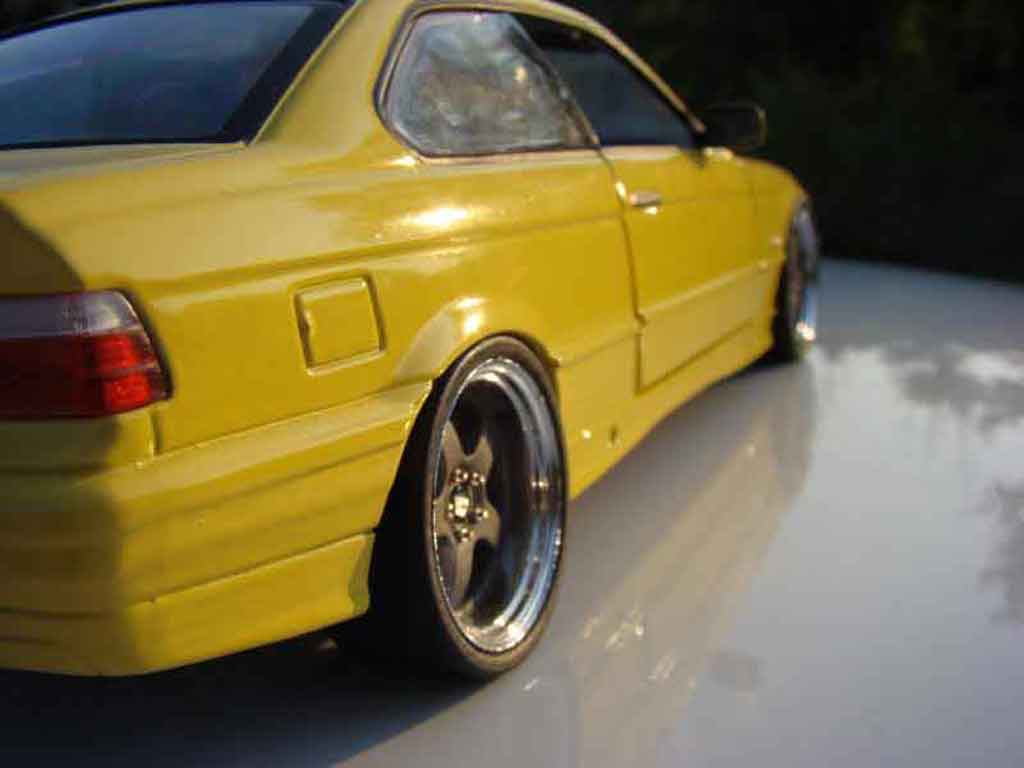 Bmw 325 kit m3 E36 e36 coupe geel kitee 1/18 Ut Models