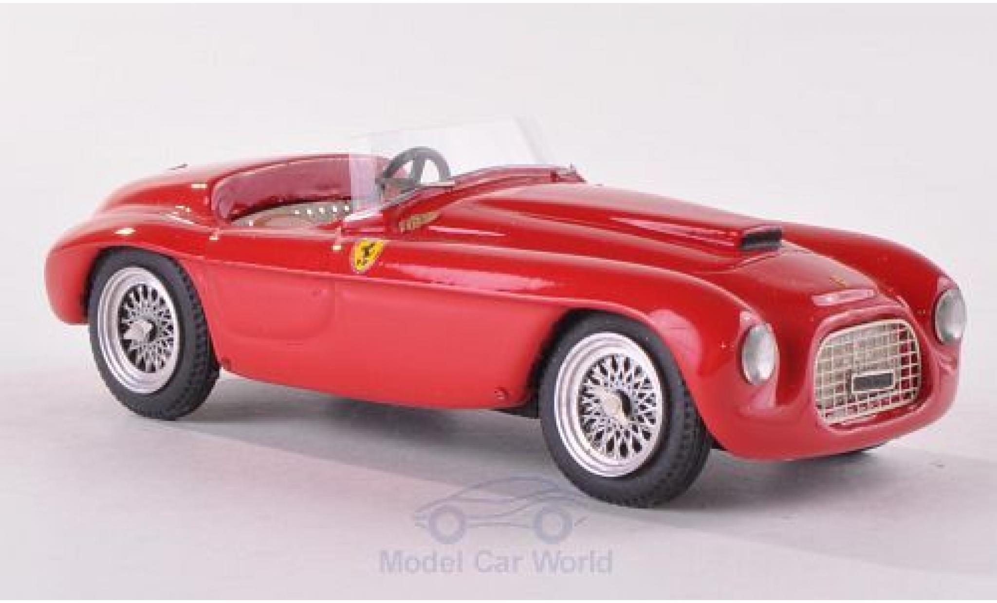 Ferrari 166 1950 1/43 Jolly Model SC Carrozzeria Fontana rood RHD 1950 modelauto