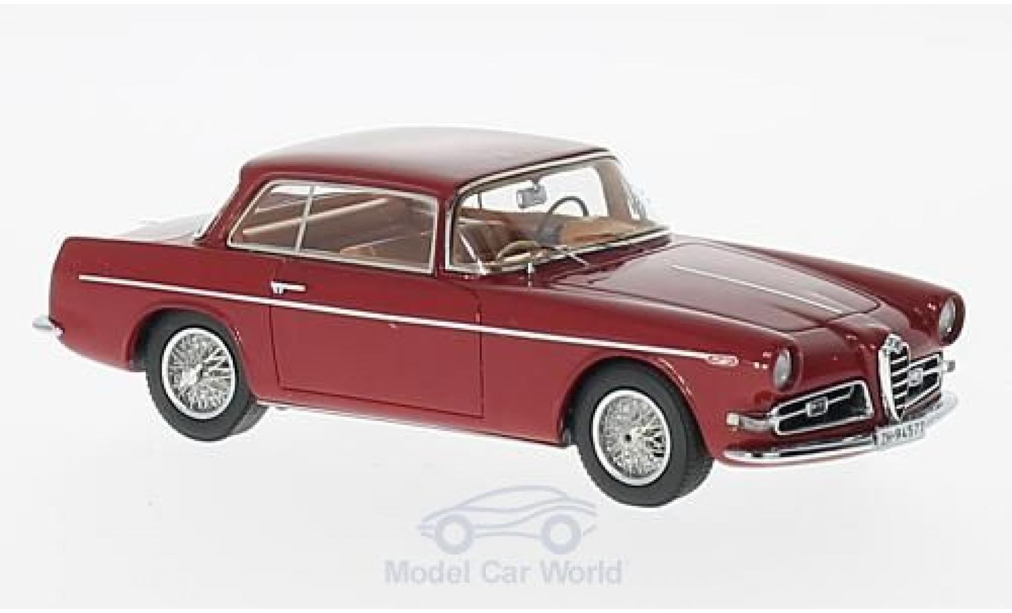 Alfa Romeo 1900 1/43 Kess CSS Coupe Lugano Ghia Aigle rood 1957 modelauto