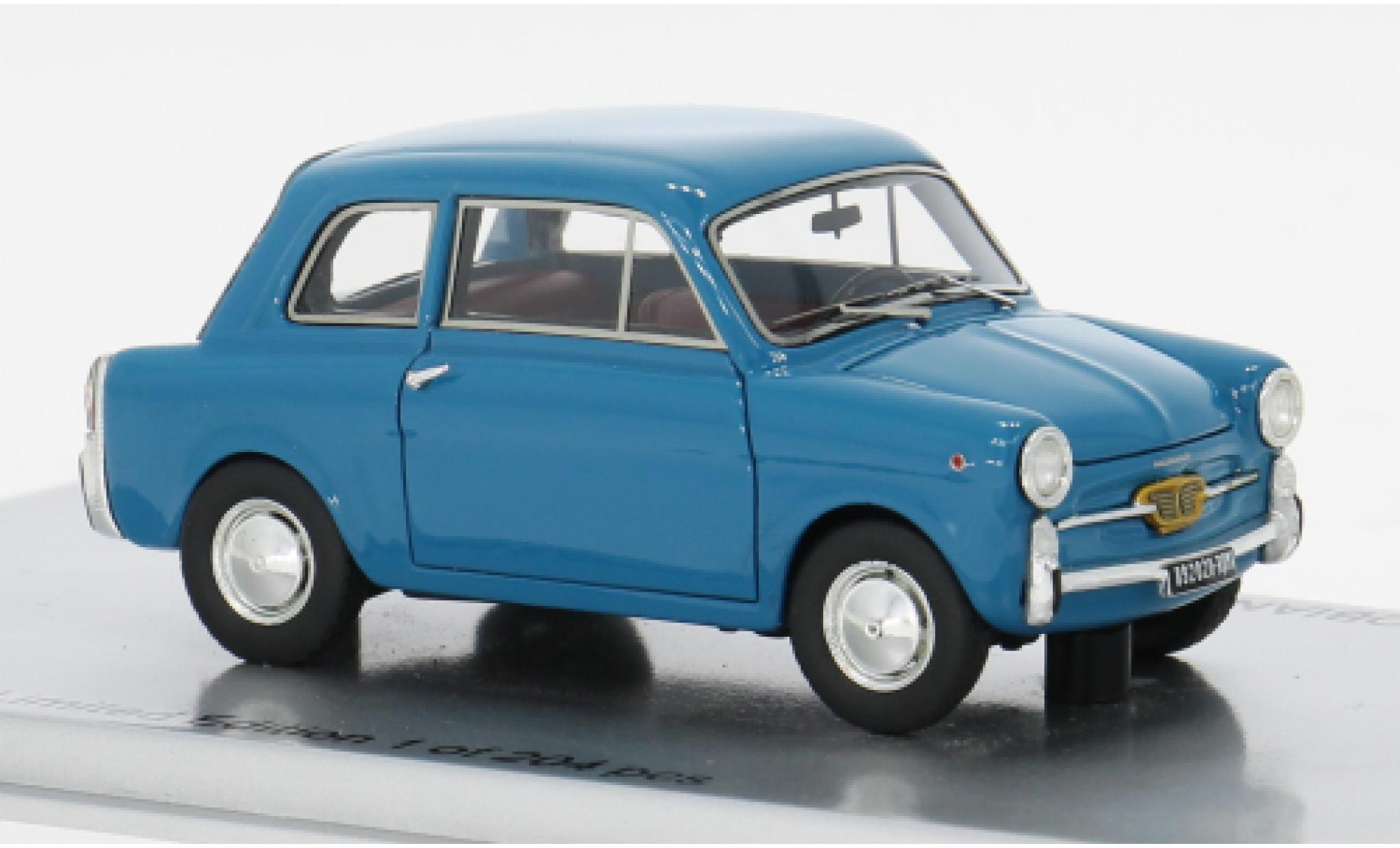 Autobianchi Bianchina 1/43 Kess F Coupe blauw 1965 1:43 modelauto