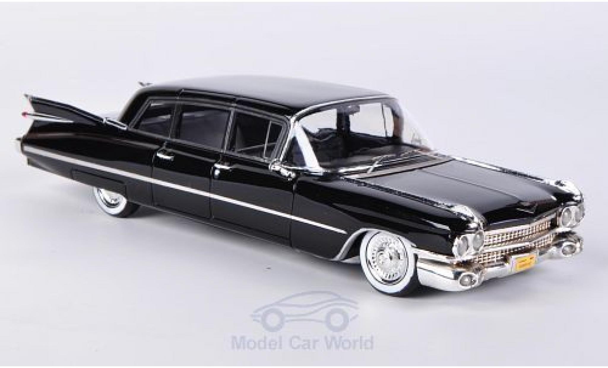 Cadillac Series 75 1/43 Kess Sedan zwart 1959 modelauto