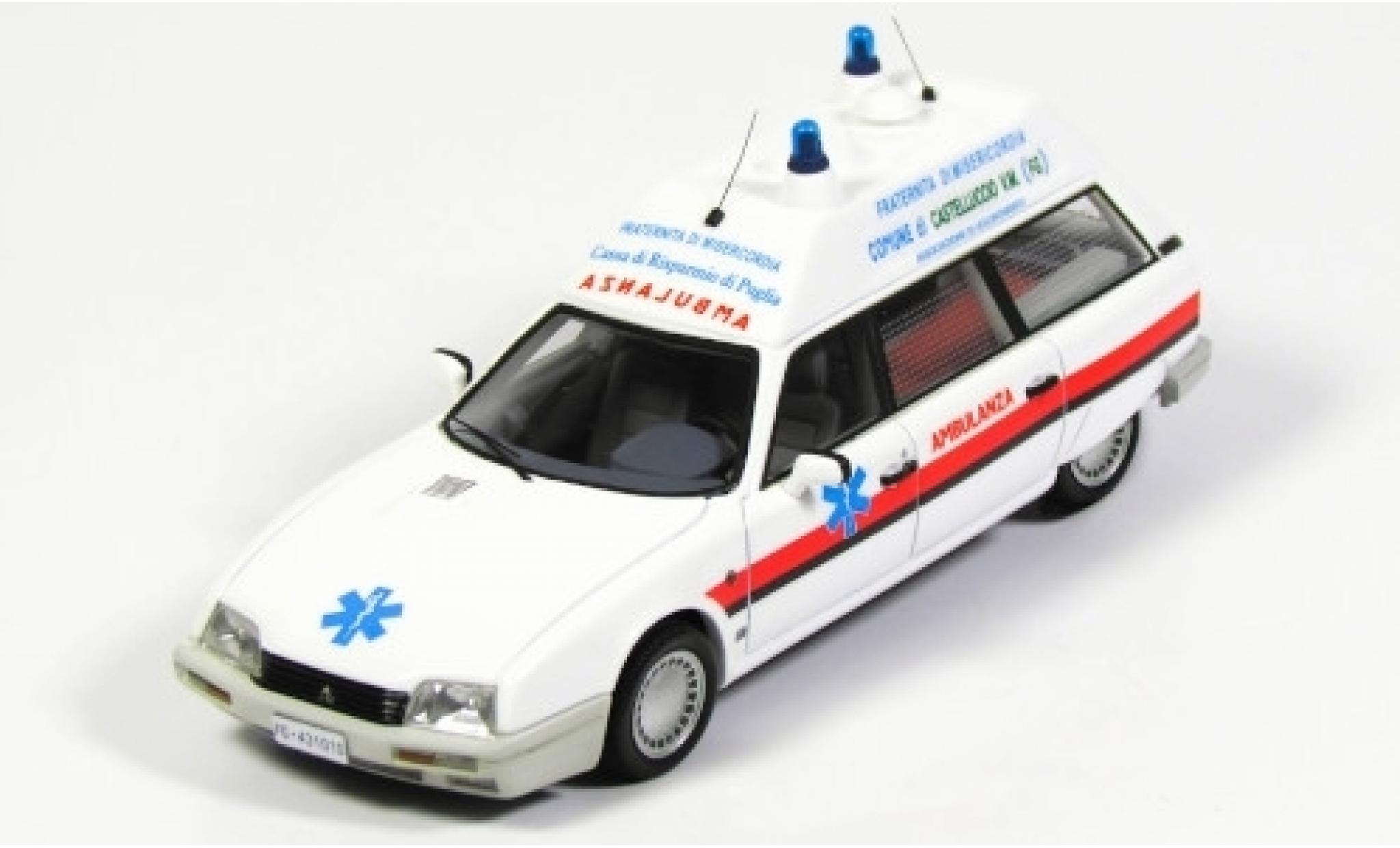 Citroen CX 1/43 Kess TGE Stationwagen Ambulance Fraternita Misericordia Foggia 1986 modelauto