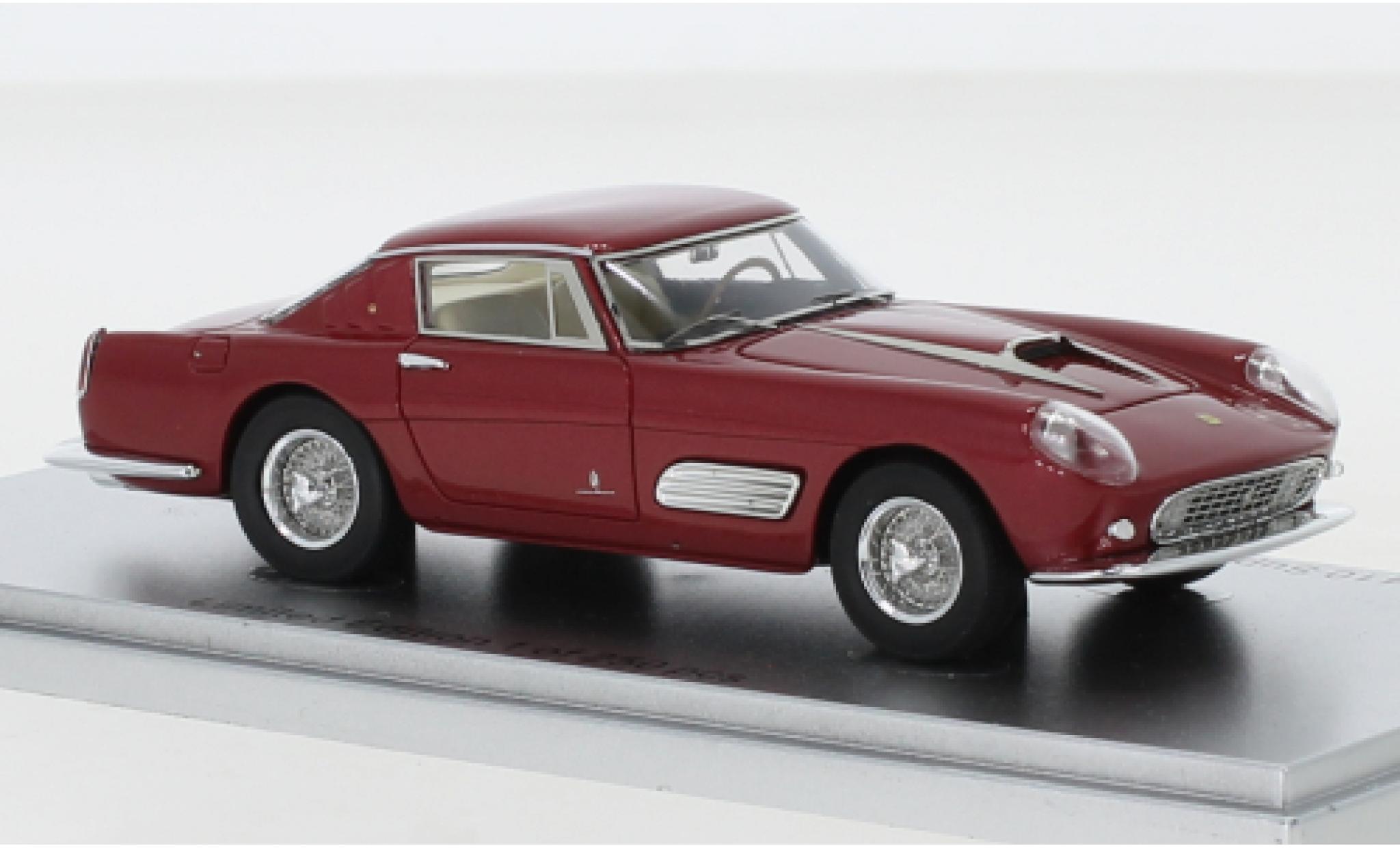 Ferrari 410 1/43 Kess Superamerica Series III Coupe by Pinin Farina metallic rood 1958 modelauto