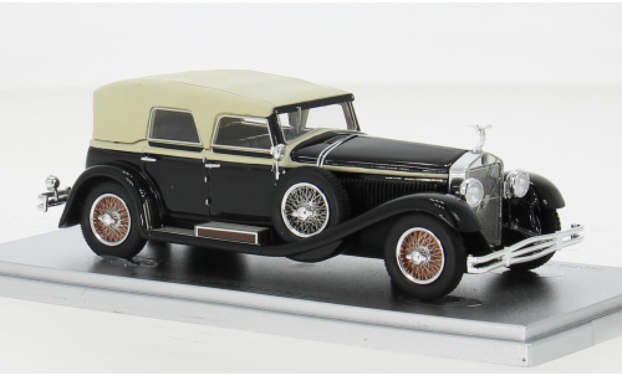 Isotta Fraschini 1/43 Kess 8A SS Castagna zwart 1930 1:43 modelauto