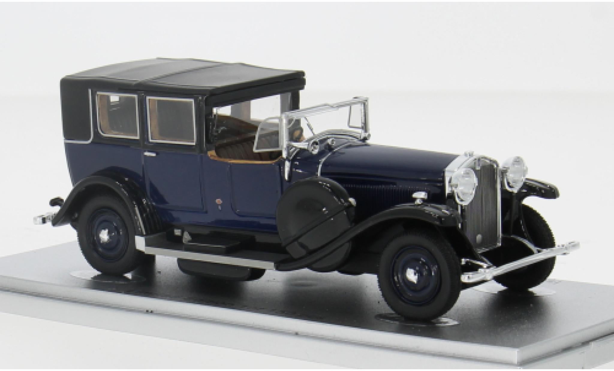 Isotta Fraschini 1/43 Kess Tipo 8A Landaulet blauw/zwart 1924 1:43 modelauto