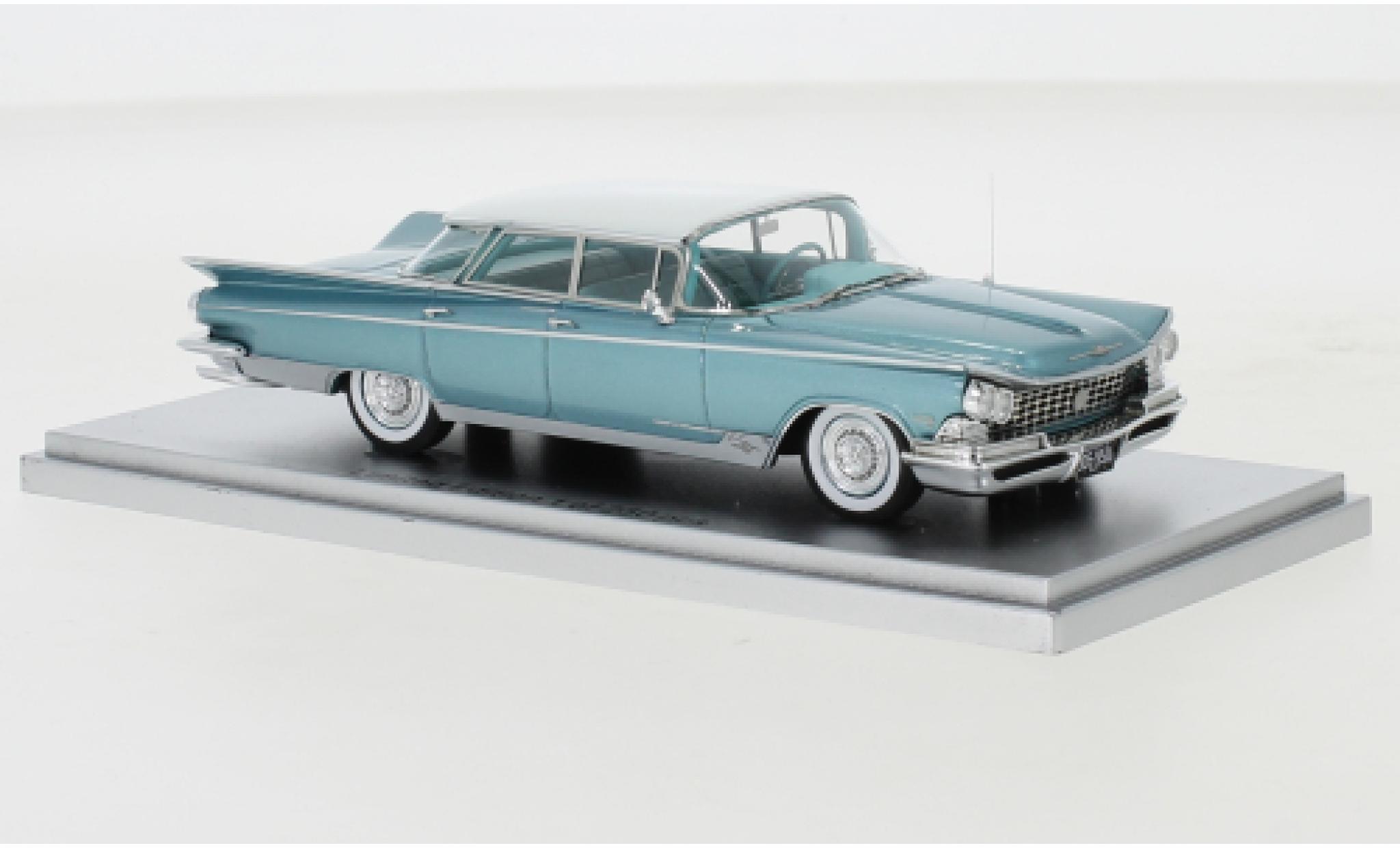 Buick Electra 1/43 Kess 225 quatre-Door Hard-Top metallic turquoise/wit 1959 modelauto
