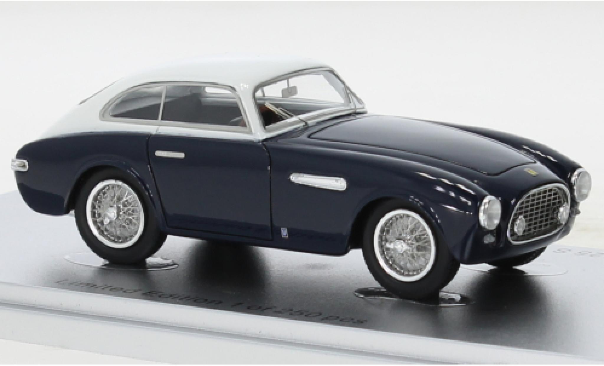 Ferrari 225 1/43 Kess S Vignale Sedantta blauw fonc&eacute;/wit RHD 1952 modelauto