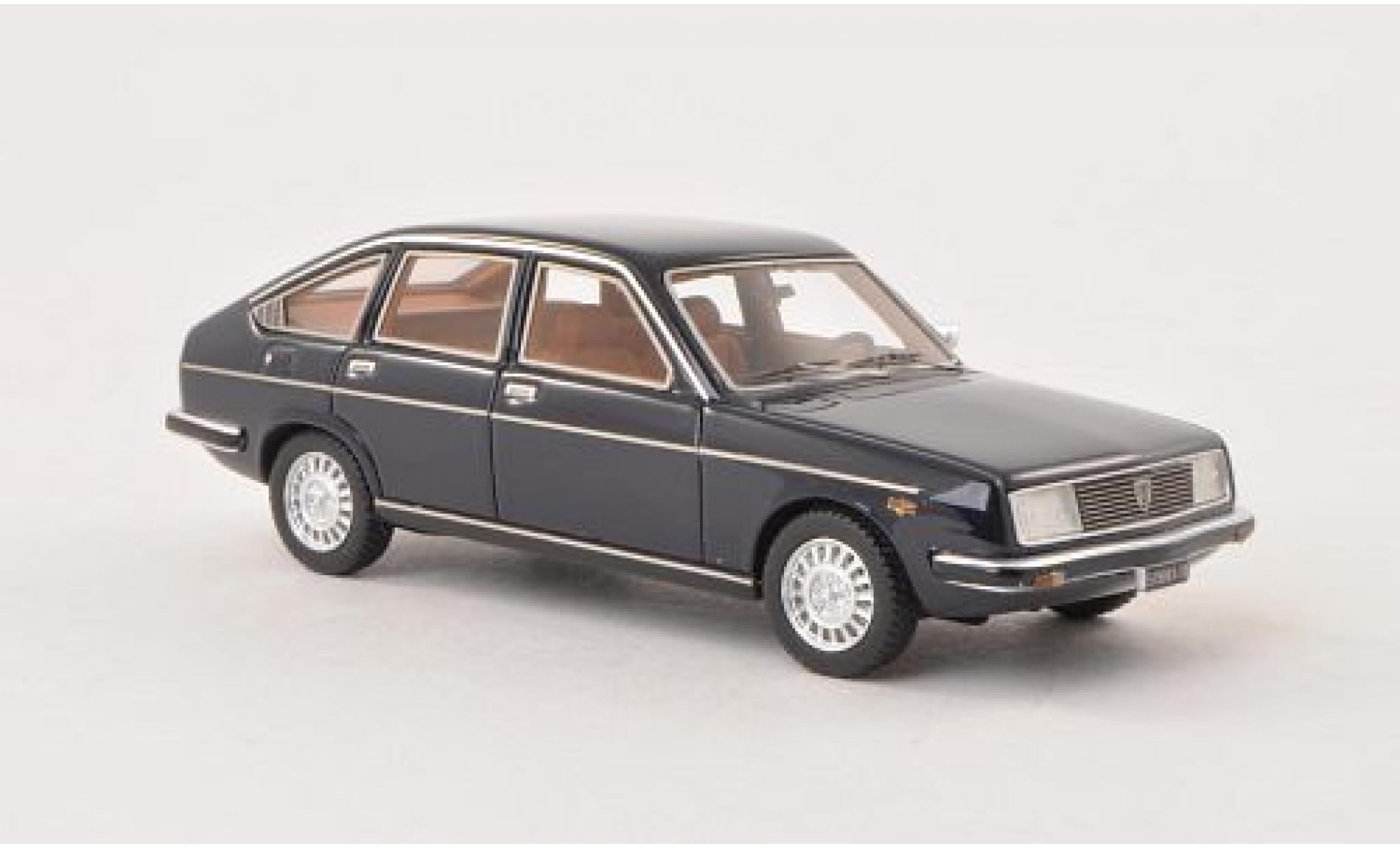 Lancia Beta 1/43 Kess Berlina 2000 2S zwart-blauw 1978 modelauto