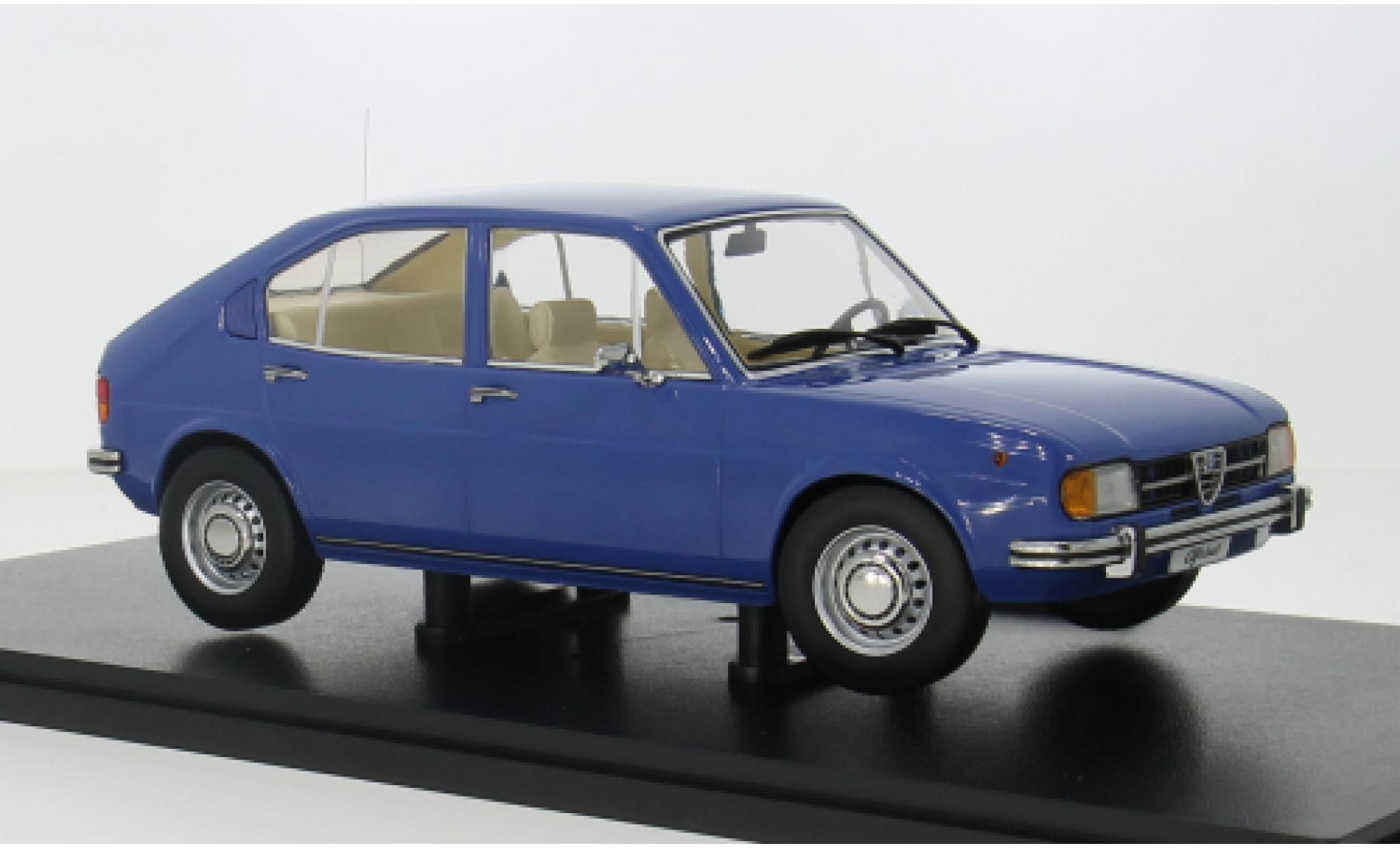 Alfa Romeo Alfasud 1/18 KK Scale blauw 1974 1:18 modelauto