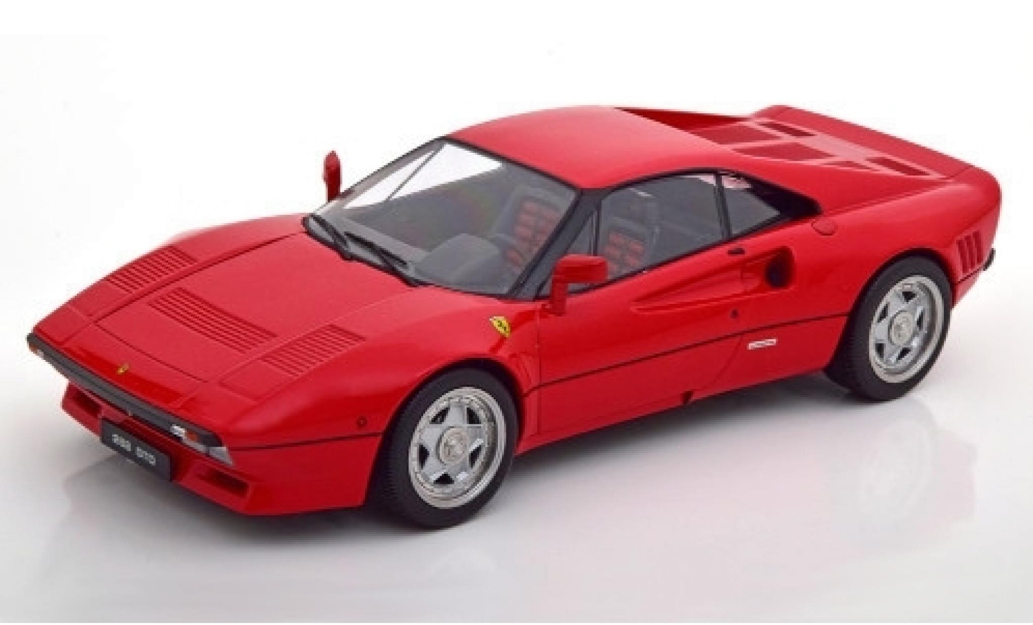 Ferrari 288 1/18 KK Scale GTO rood 1984 Interieur: zwart/rood modelauto