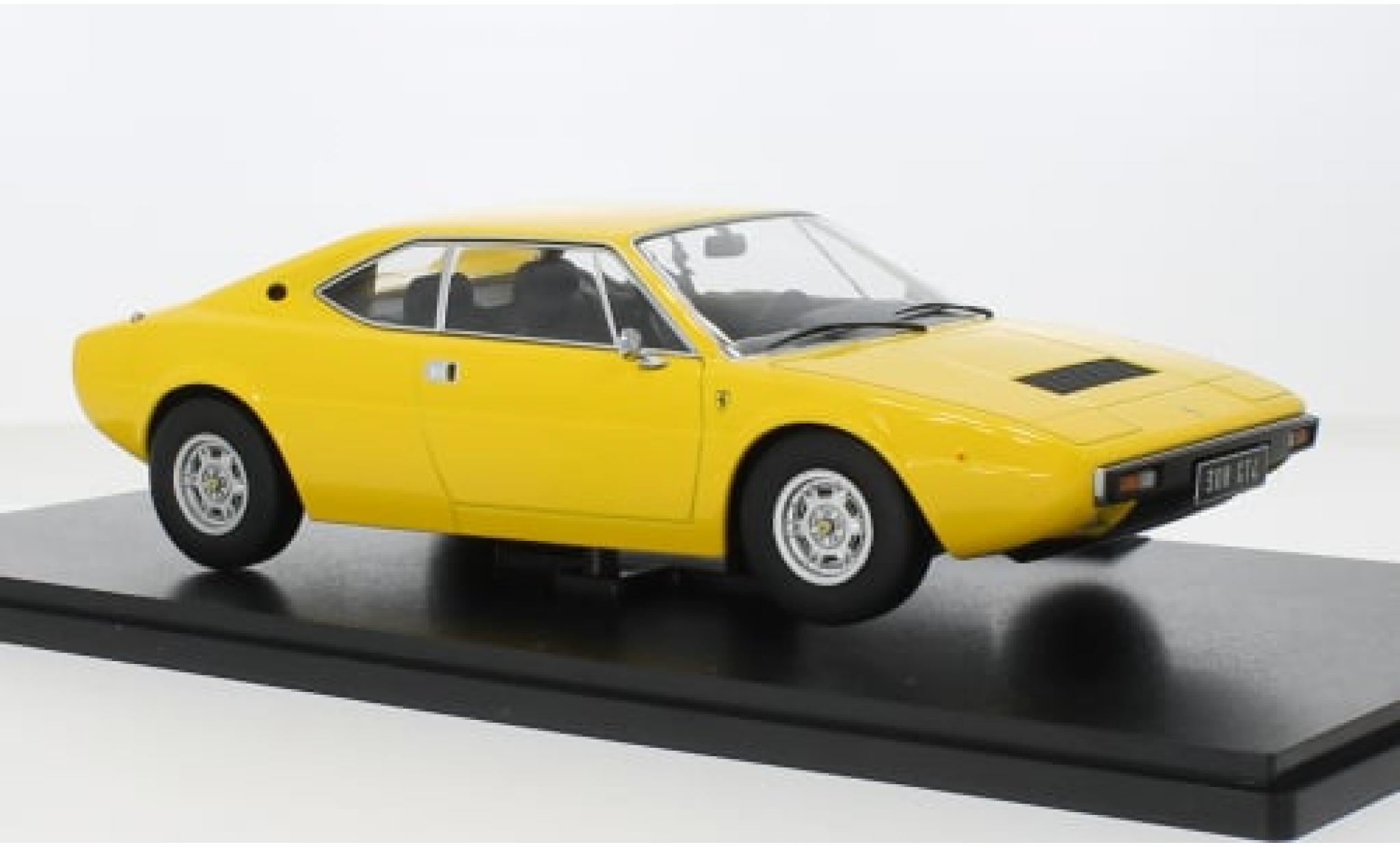 Ferrari 308 1/18 KK Scale GT4 geel 1974 1:18 modelauto