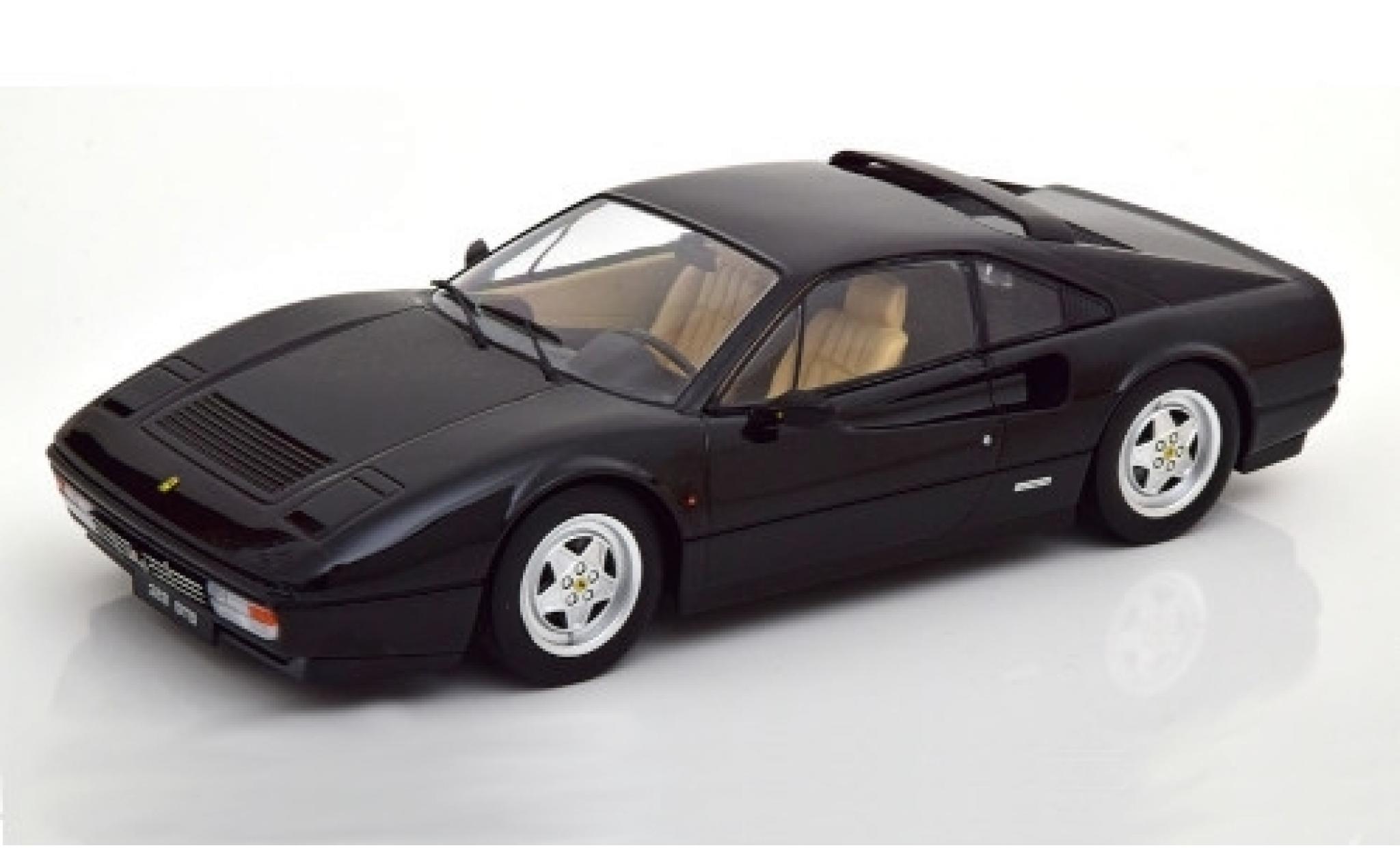 Ferrari 328 1/18 KK Scale GTB zwart 1985 modelauto