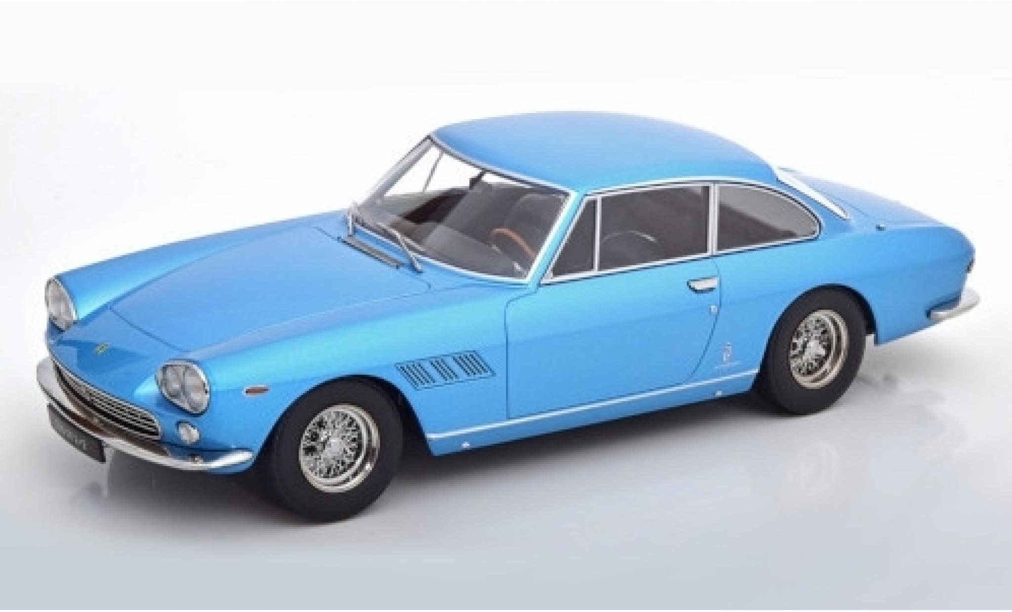 Ferrari 330 1/18 KK Scale GT 2+2 metallic blauw 1964 modelauto