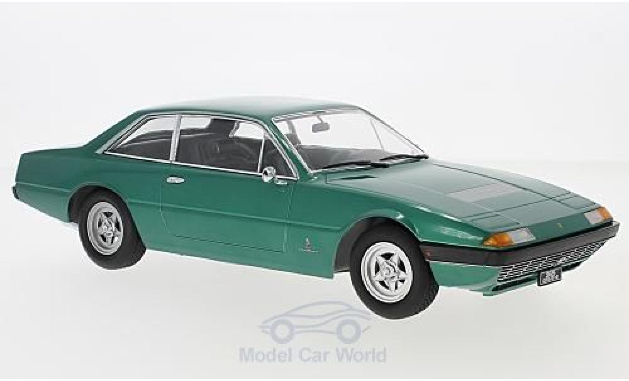 Ferrari 365 GT4 2+2 1/18 KK Scale GT4 2+2 metallic groen 1972 modelauto