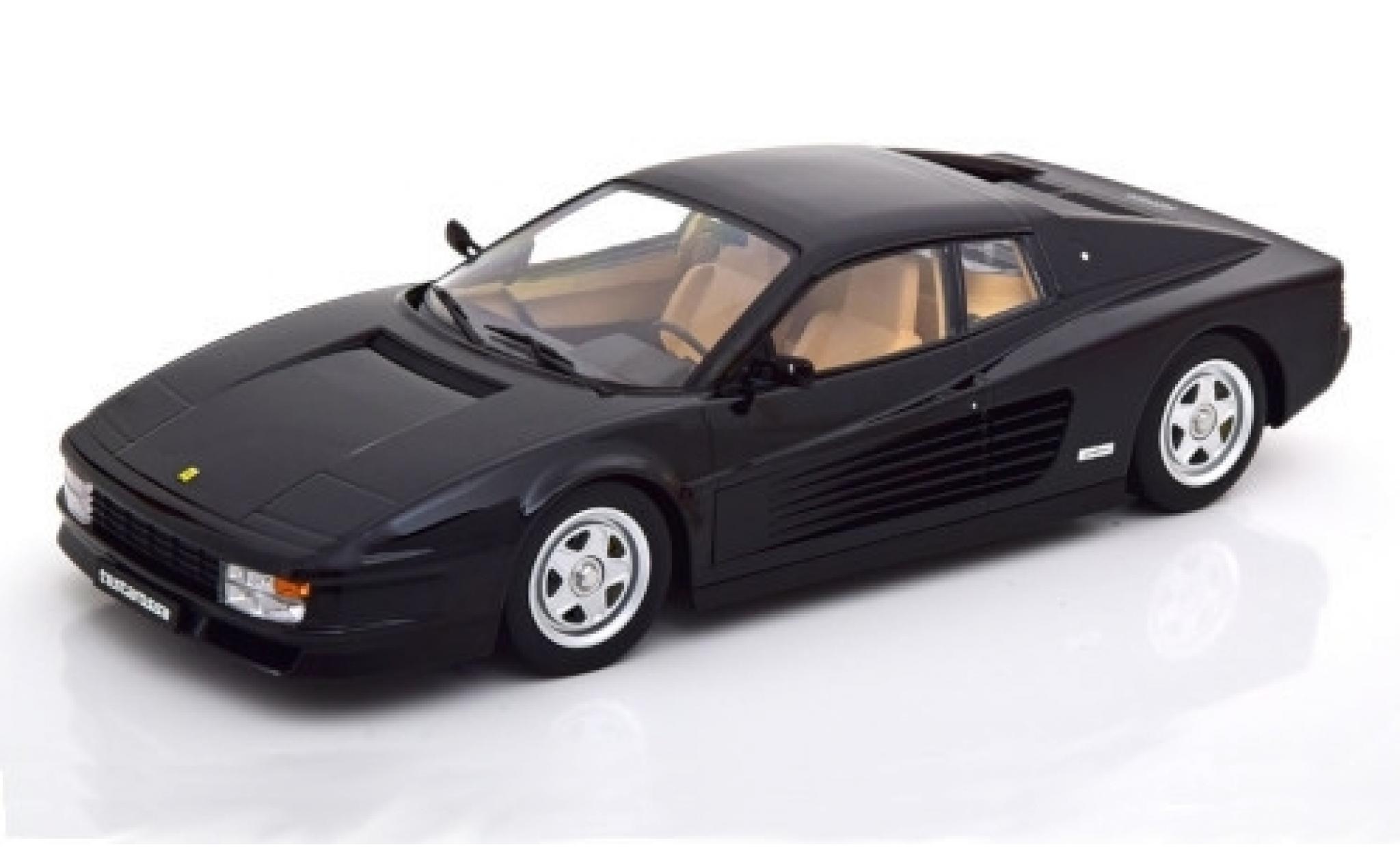 Ferrari Testarossa 1/18 KK Scale zwart 1986 modelauto