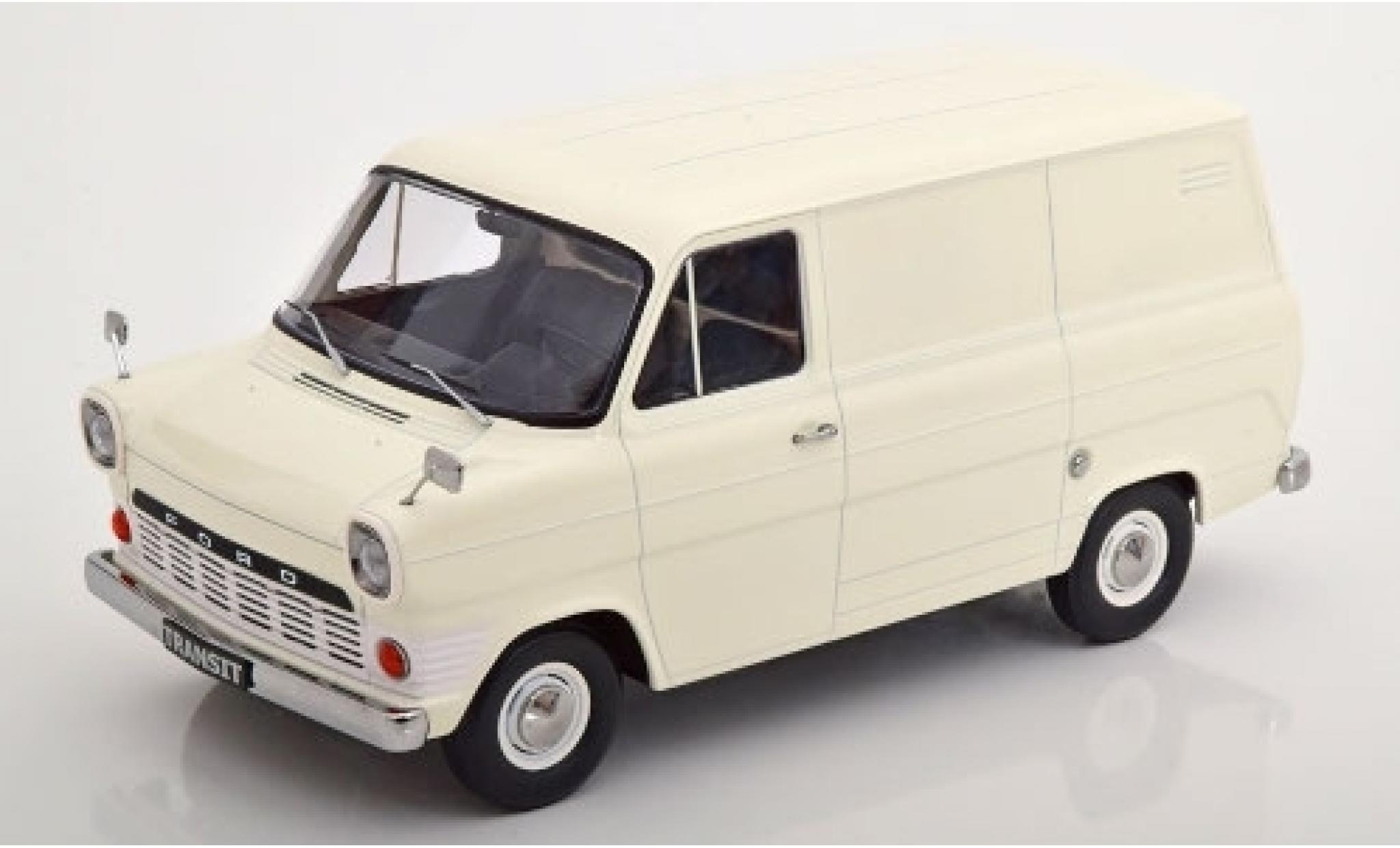 Ford Transit 1/18 KK Scale Mk1 Kasten wit 1965 modelauto