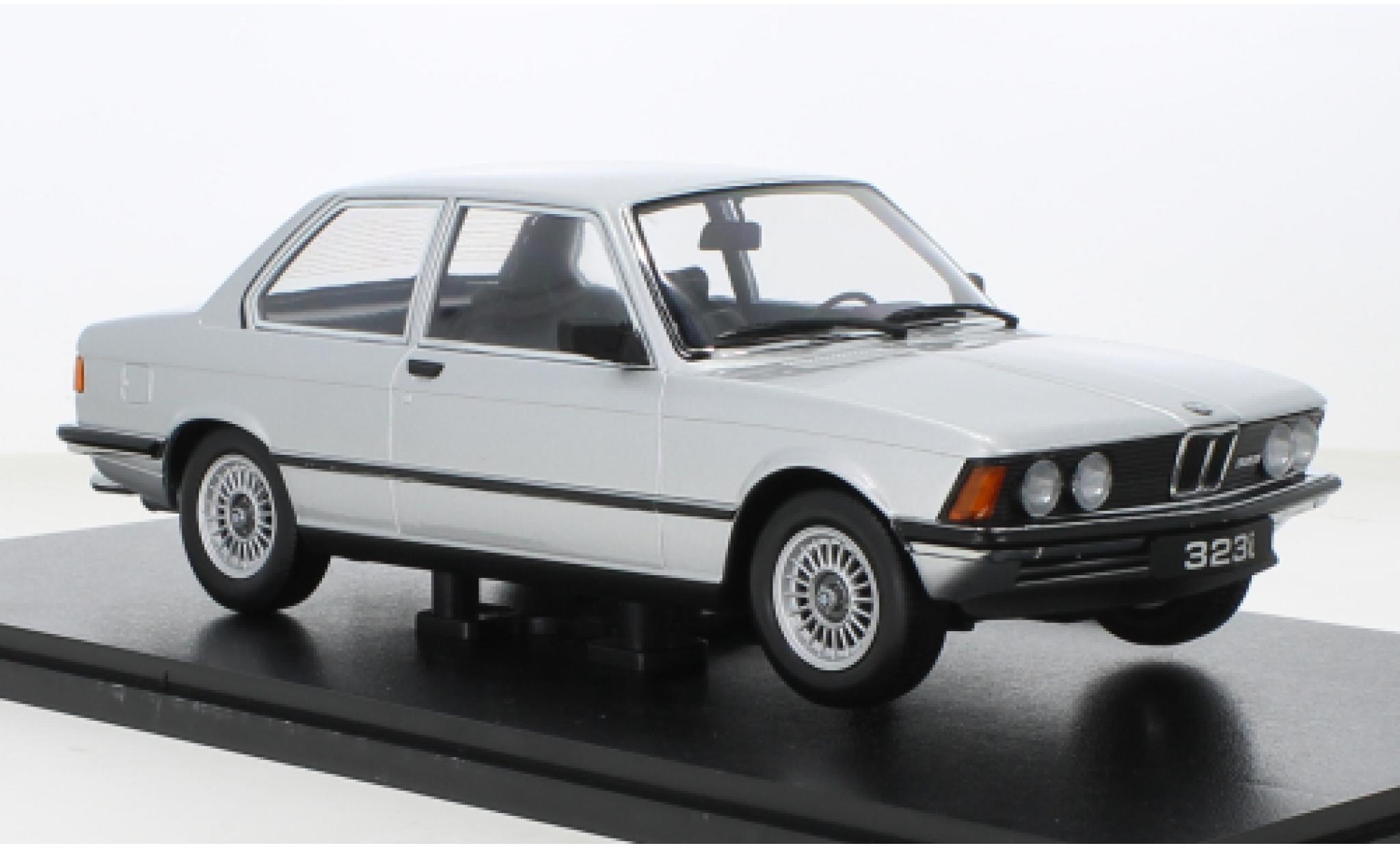 Bmw 323 1/18 KK Scale i (E21) grijs 1978 modelauto