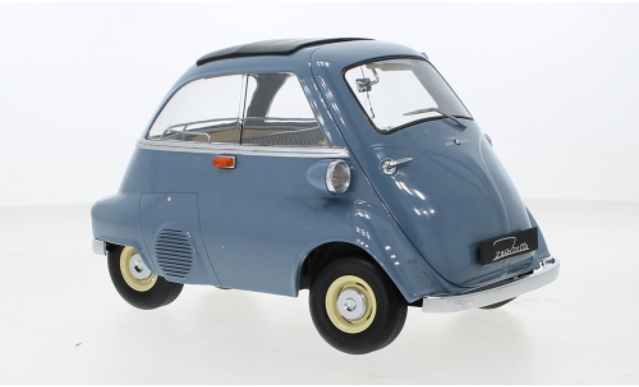 Bmw Isetta 1/12 KK Scale 250 blauw 1959 modelauto