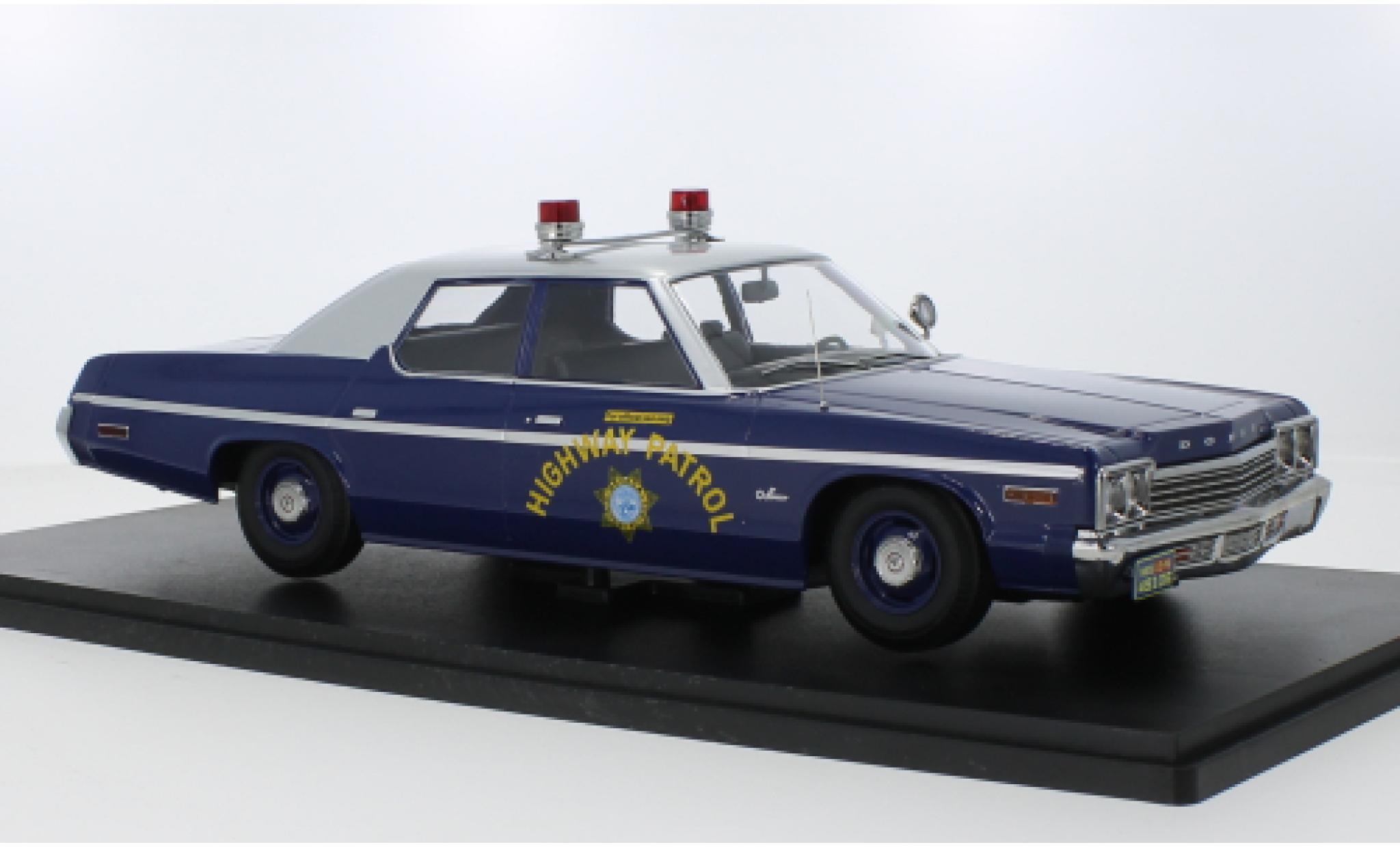 Dodge Monaco 1/18 KK Scale Nevada autoroute Patrol 1974 modelauto