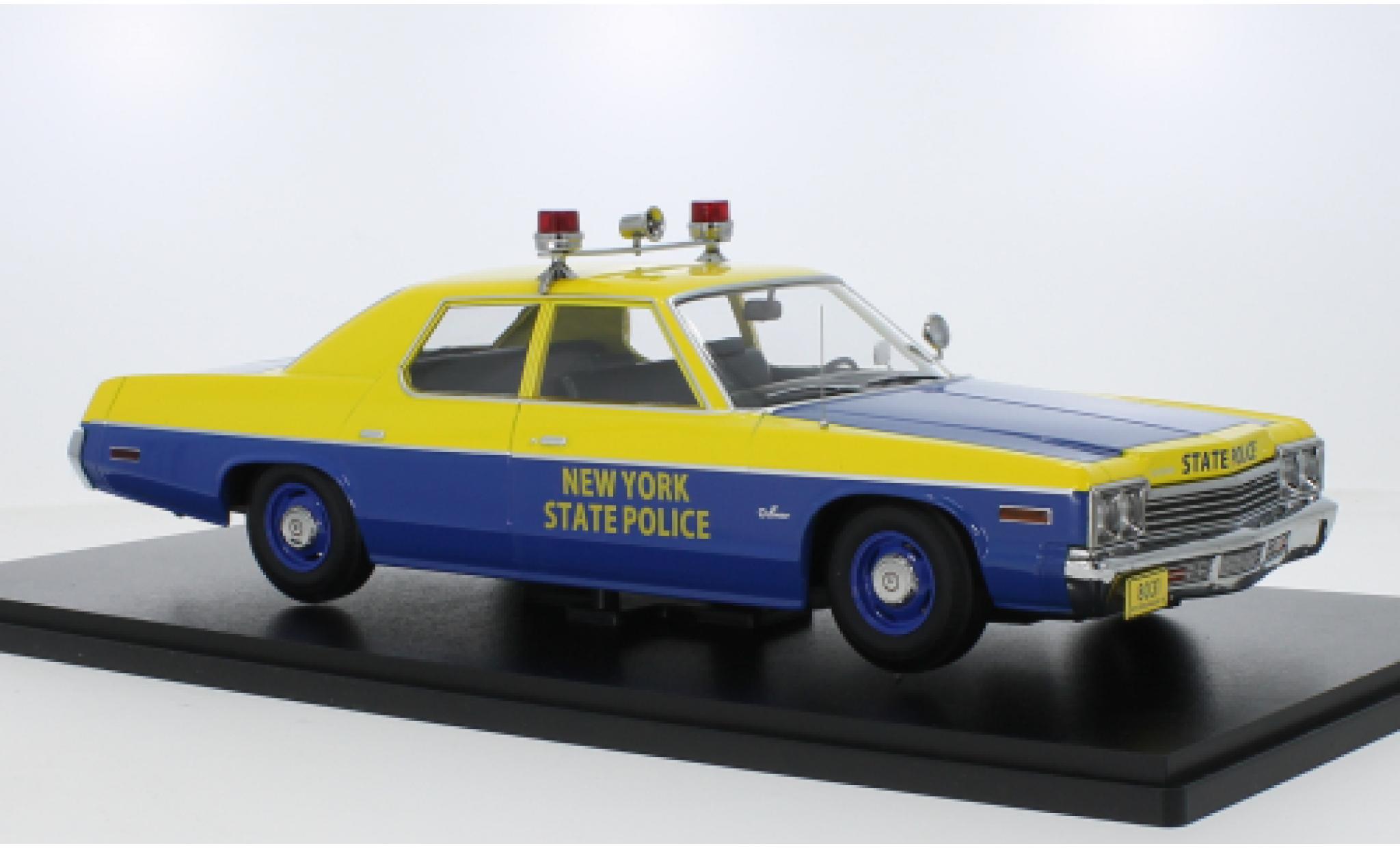 Dodge Monaco 1/18 KK Scale Nouveau York State Politie 1974 modelauto