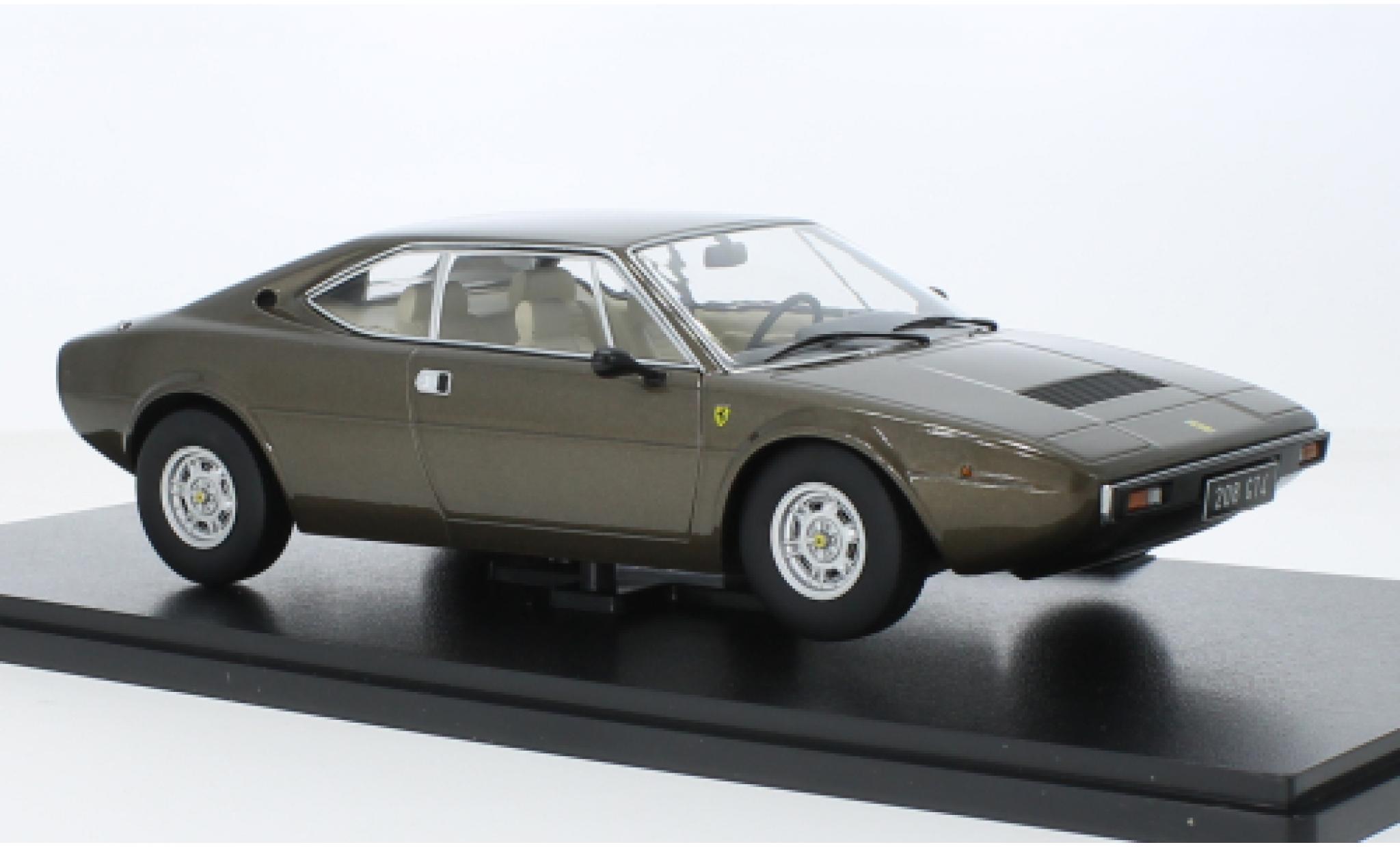 Ferrari 208 1/18 KK Scale GT4 metallic brun 1975 modelauto