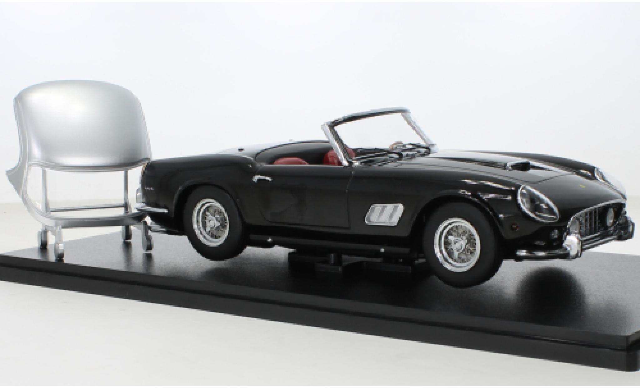 Ferrari 250 1/18 KK Scale GT California Spyder zwart 1960 modelauto