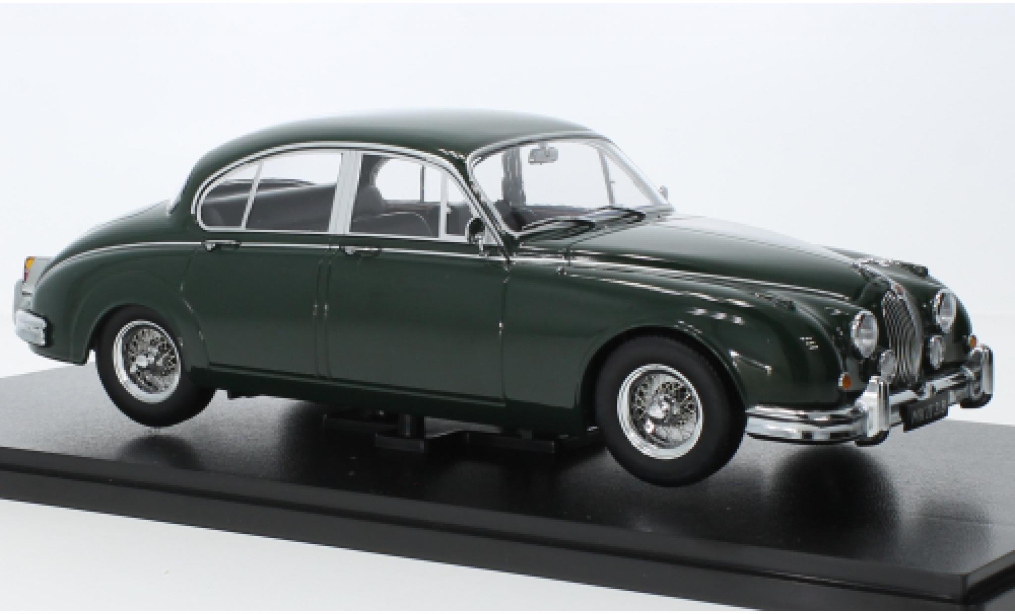 Jaguar MK 1/18 KK Scale II 3.8 groen fonc&eacute; RHD 1959 modelauto