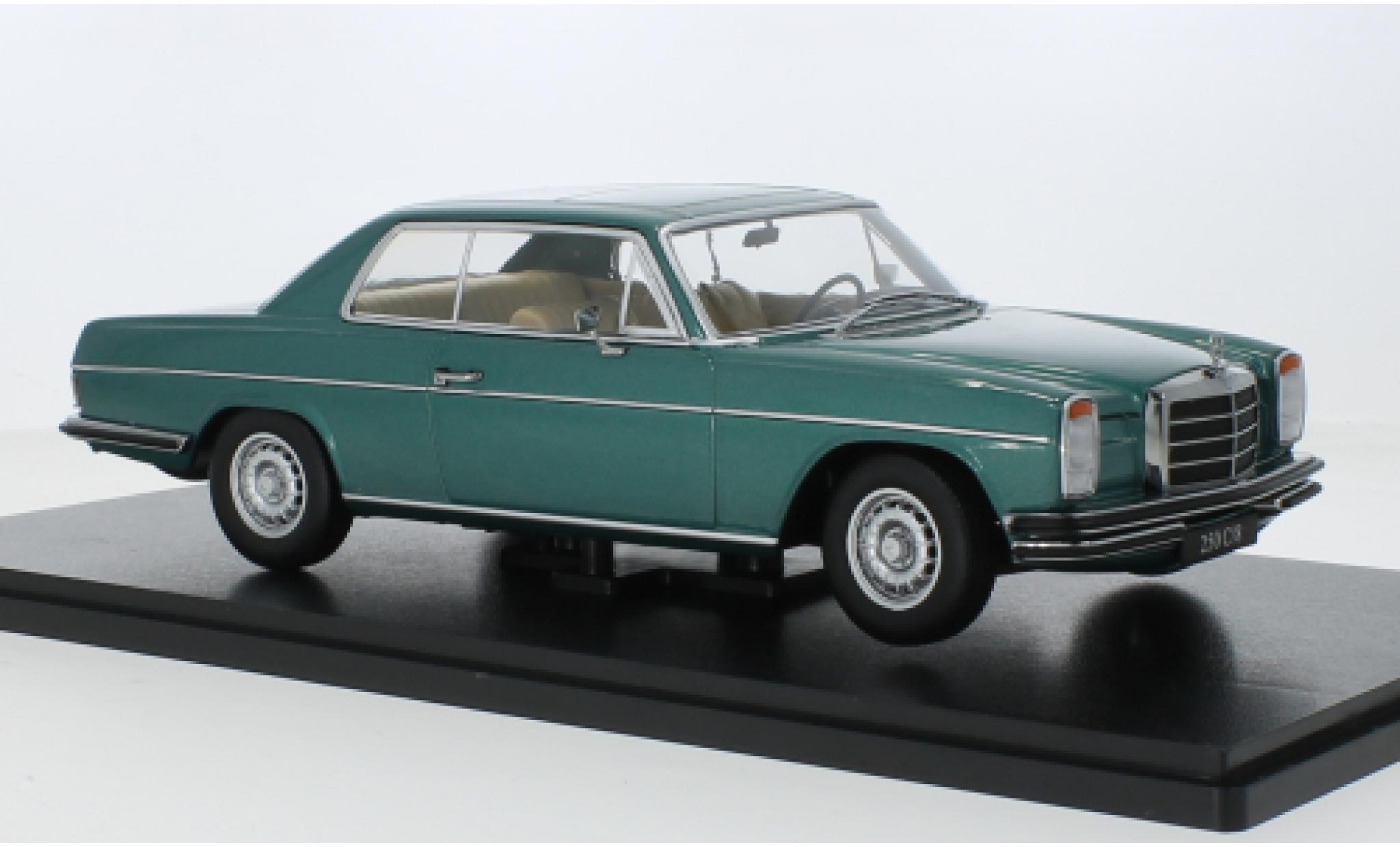 Mercedes 250 1/18 KK Scale C/8 (W114) metallic turquoise 1969 modelauto