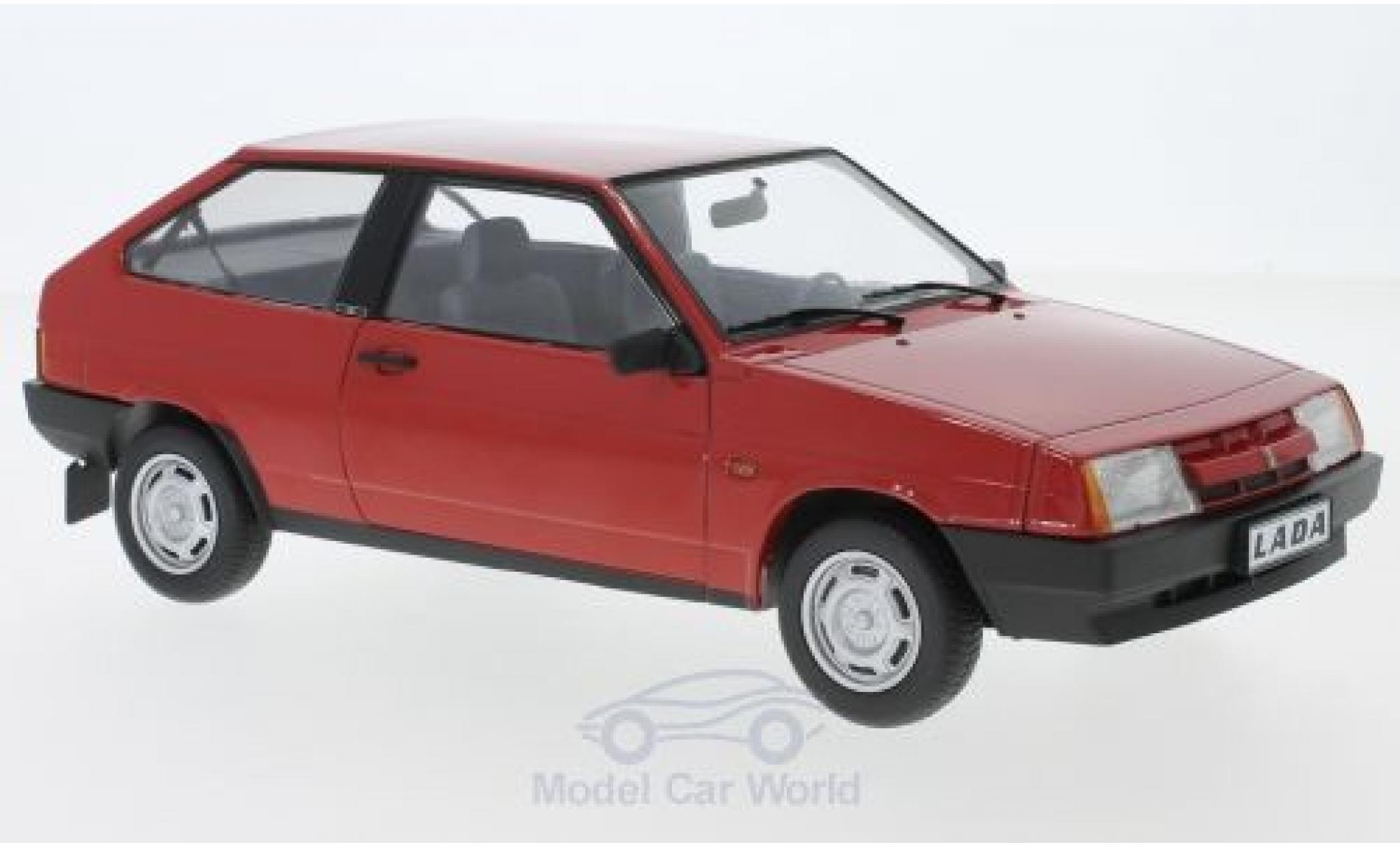 Lada Samara 1/18 KK Scale rood 1984 modelauto