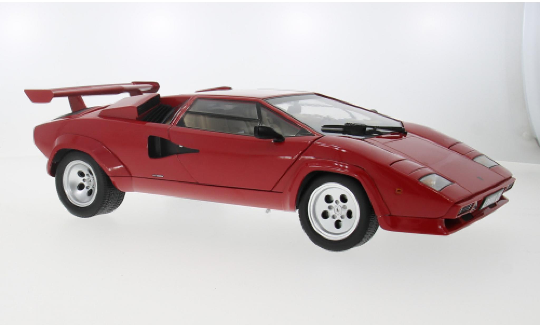 Lamborghini Countach 1/12 KK Scale LP 5000S QV rood 1985 1:12 modelauto