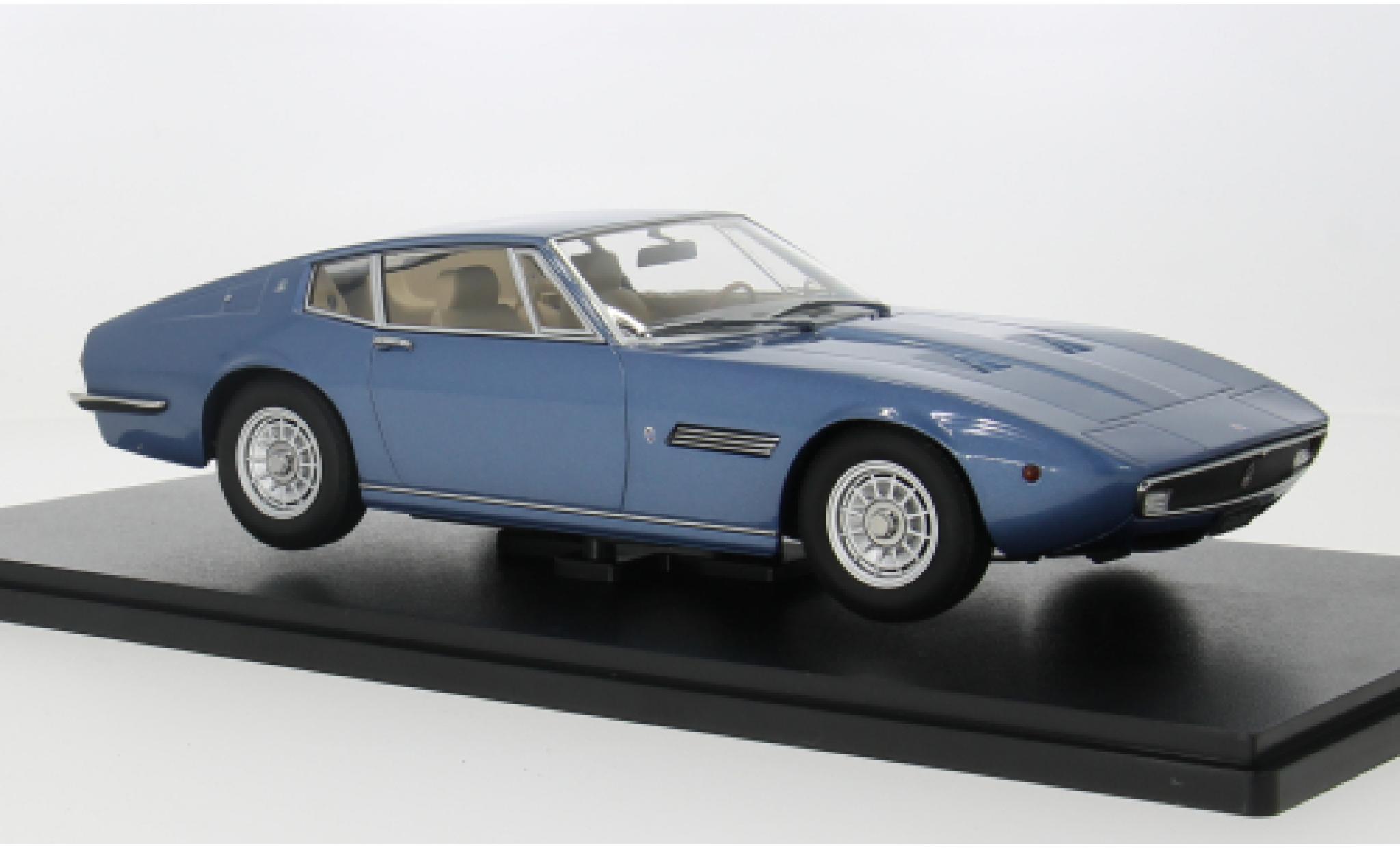Maserati Ghibli 1/18 KK Scale Coupe blauw 1969 1:18 modelauto