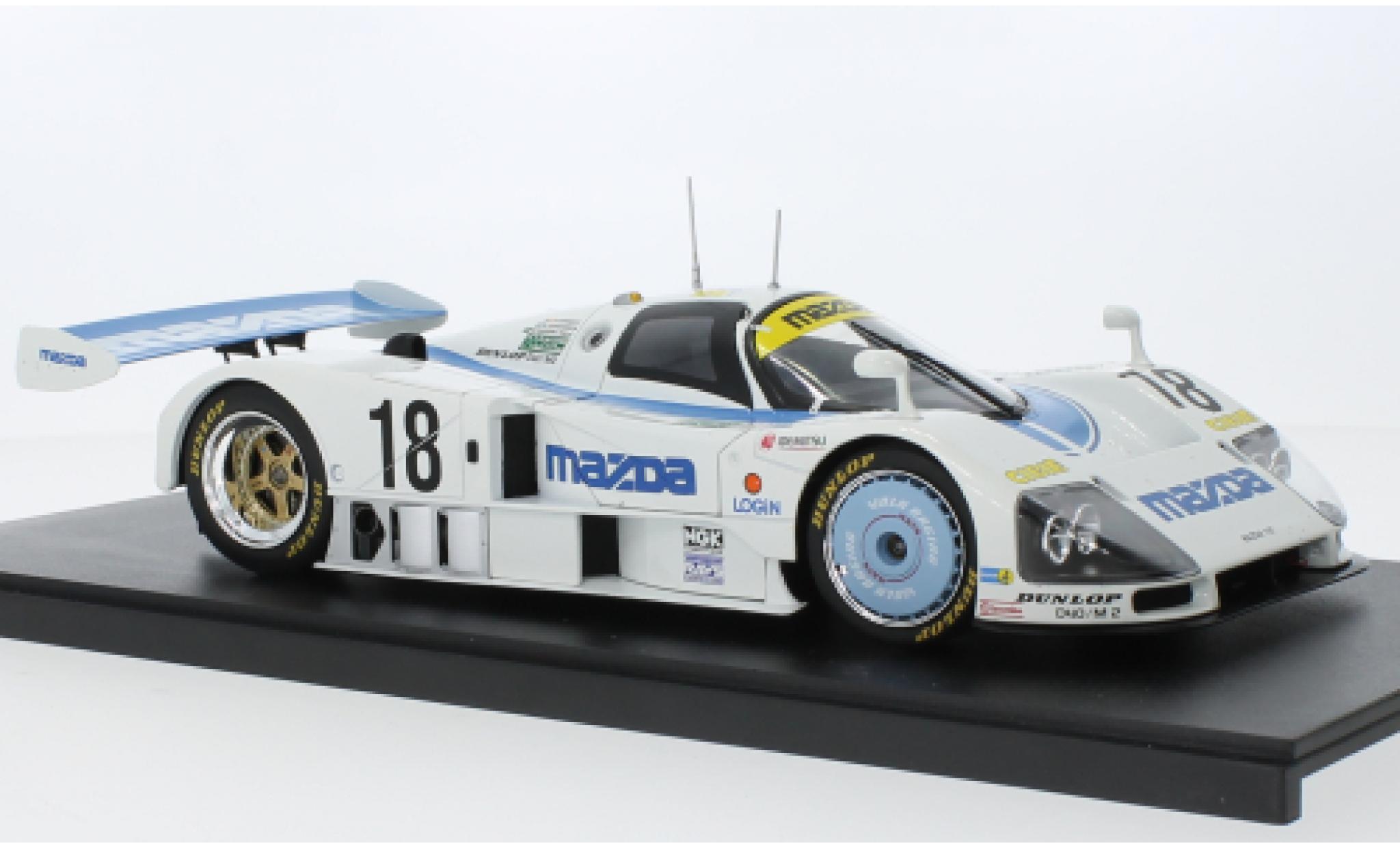 Mazda 787B 1/18 KK Scale No.18 speed Co. Ltd. 24h Le Mans 1991 1:18 modelauto