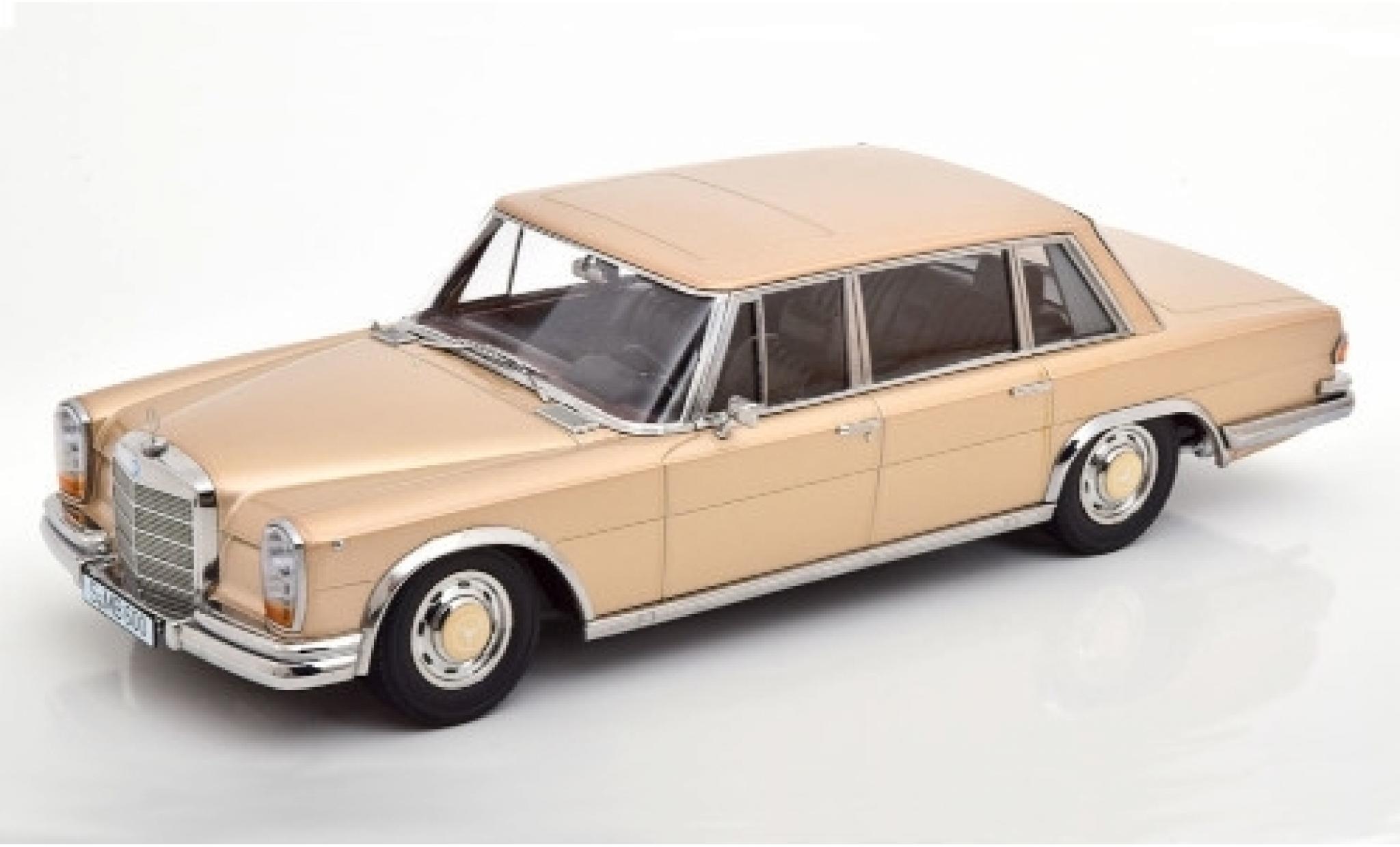 Mercedes 600 1/18 KK Scale (W100) gold 1963 modelauto