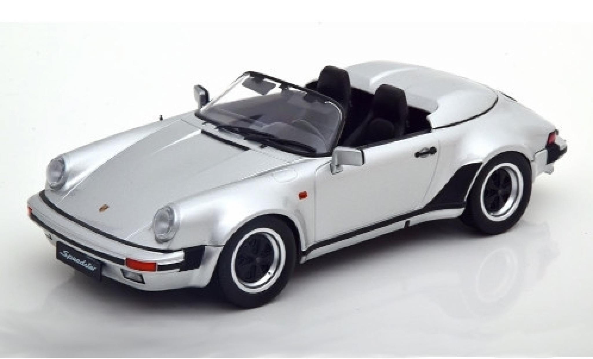 Porsche 930 Speedster 1/18 KK Scale 911 Speedster grijs 1989 modelauto