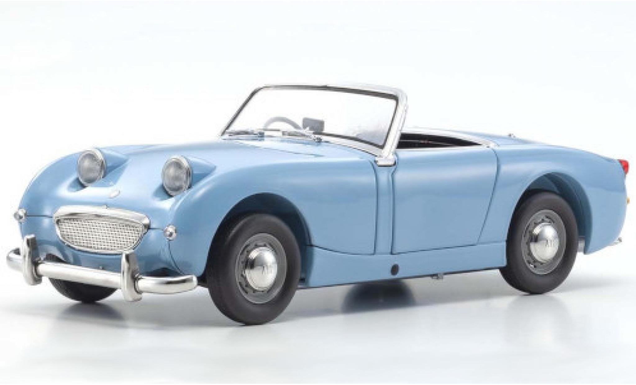 Austin Healey Sprite 1/18 Kyosho blauw RHD modelauto