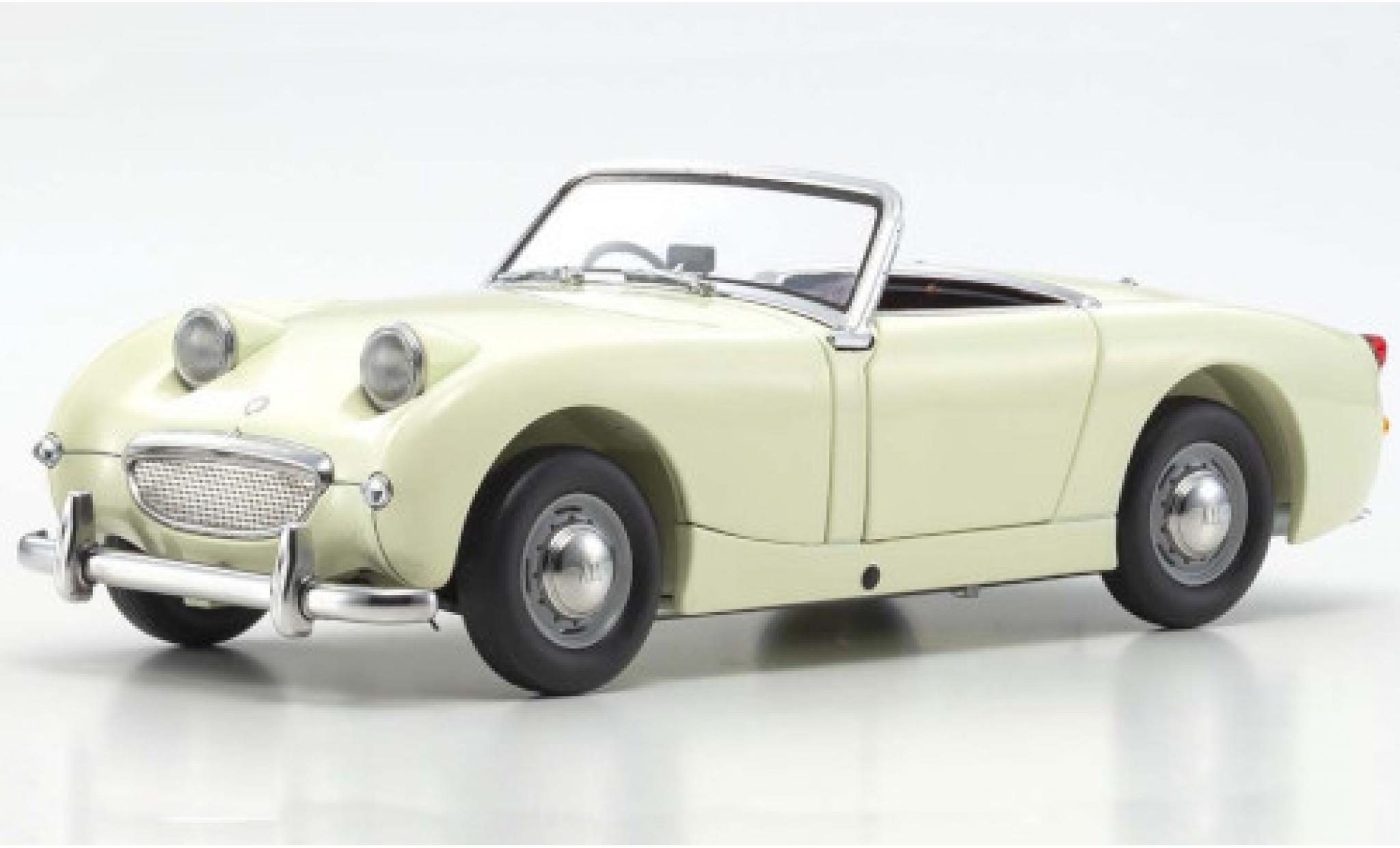 Austin Healey Sprite 1/18 Kyosho wit RHD modelauto