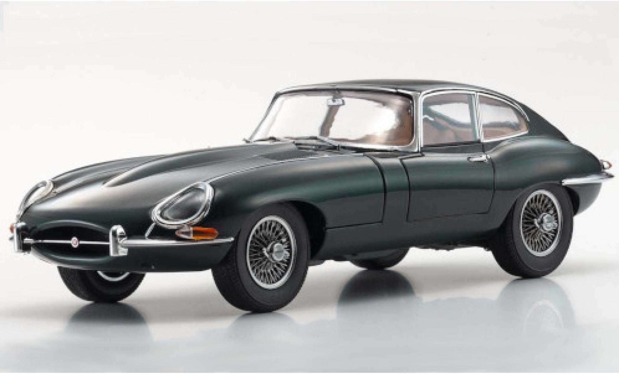 Jaguar E-Type 1/18 Kyosho Series I groen RHD 1961 modelauto