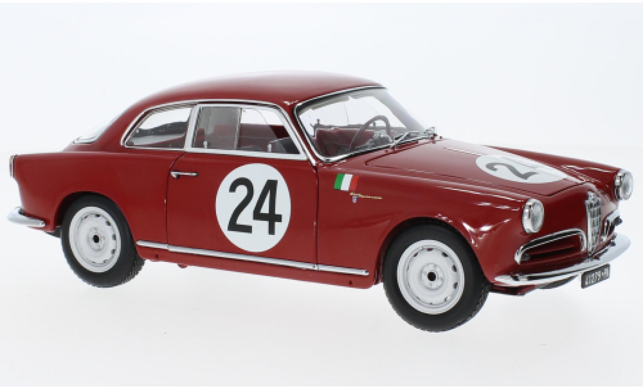 Alfa Romeo Giulietta 1/18 Kyosho Sprint Veloce No.24 Targa Florio 1958 modelauto
