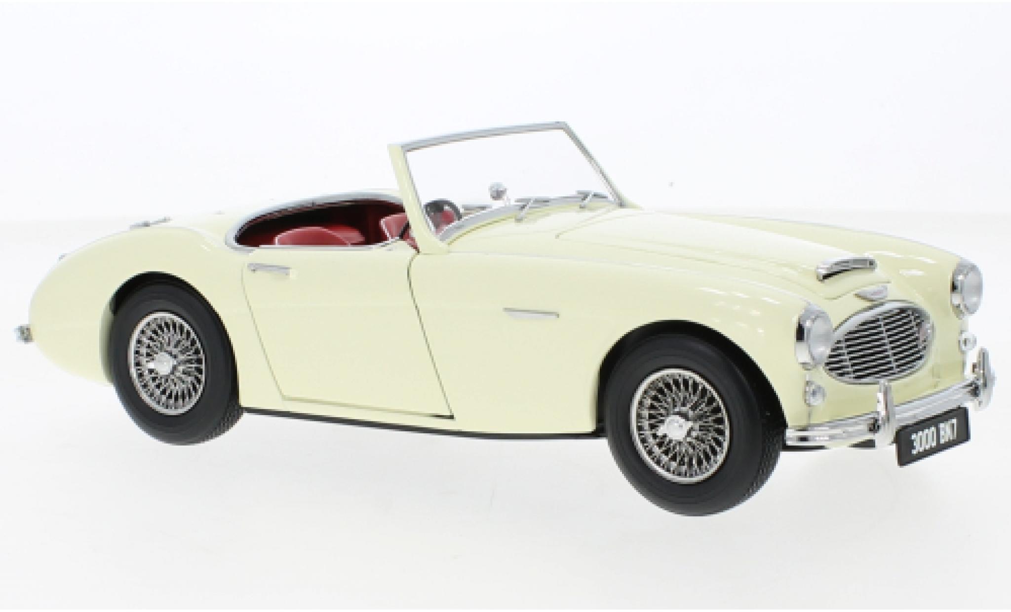 Austin Healey 3000 1/18 Kyosho MK. I (BN7) wit modelauto