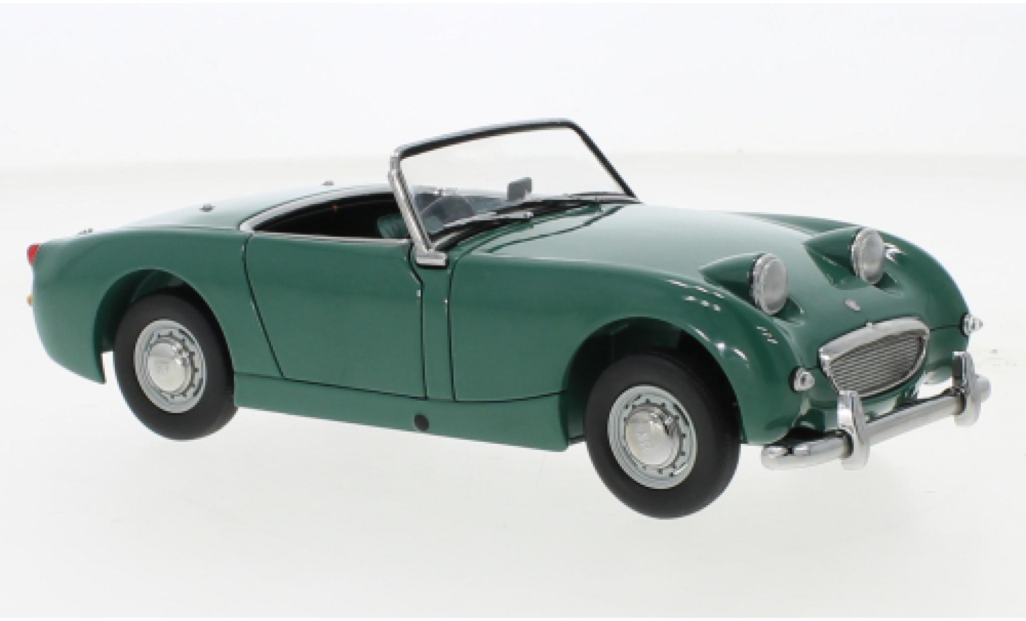 Austin Healey Sprite 1/18 Kyosho groen RHD 1958 modelauto