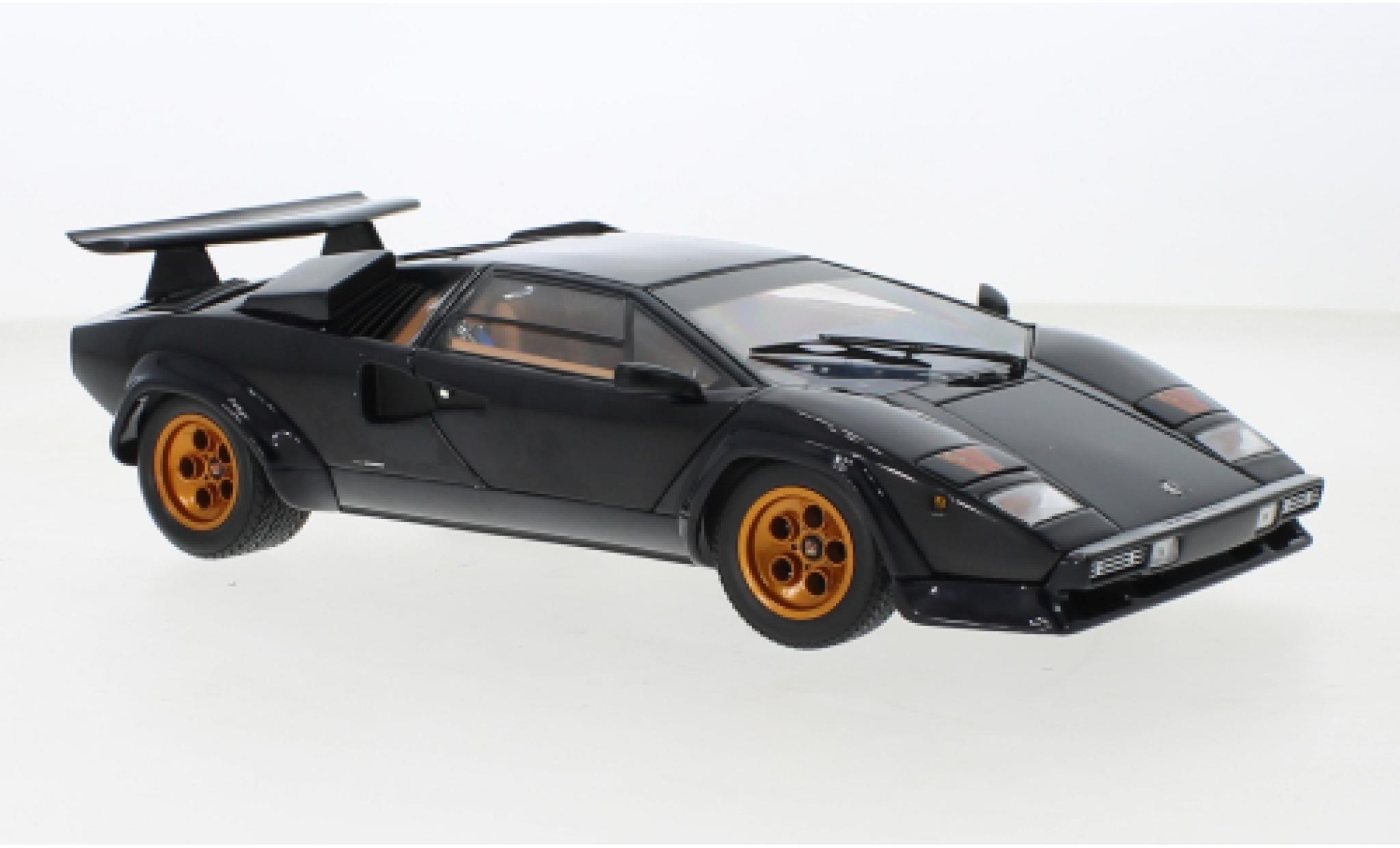 Lamborghini Countach 1/18 Kyosho Walter Wolf blauw modelauto